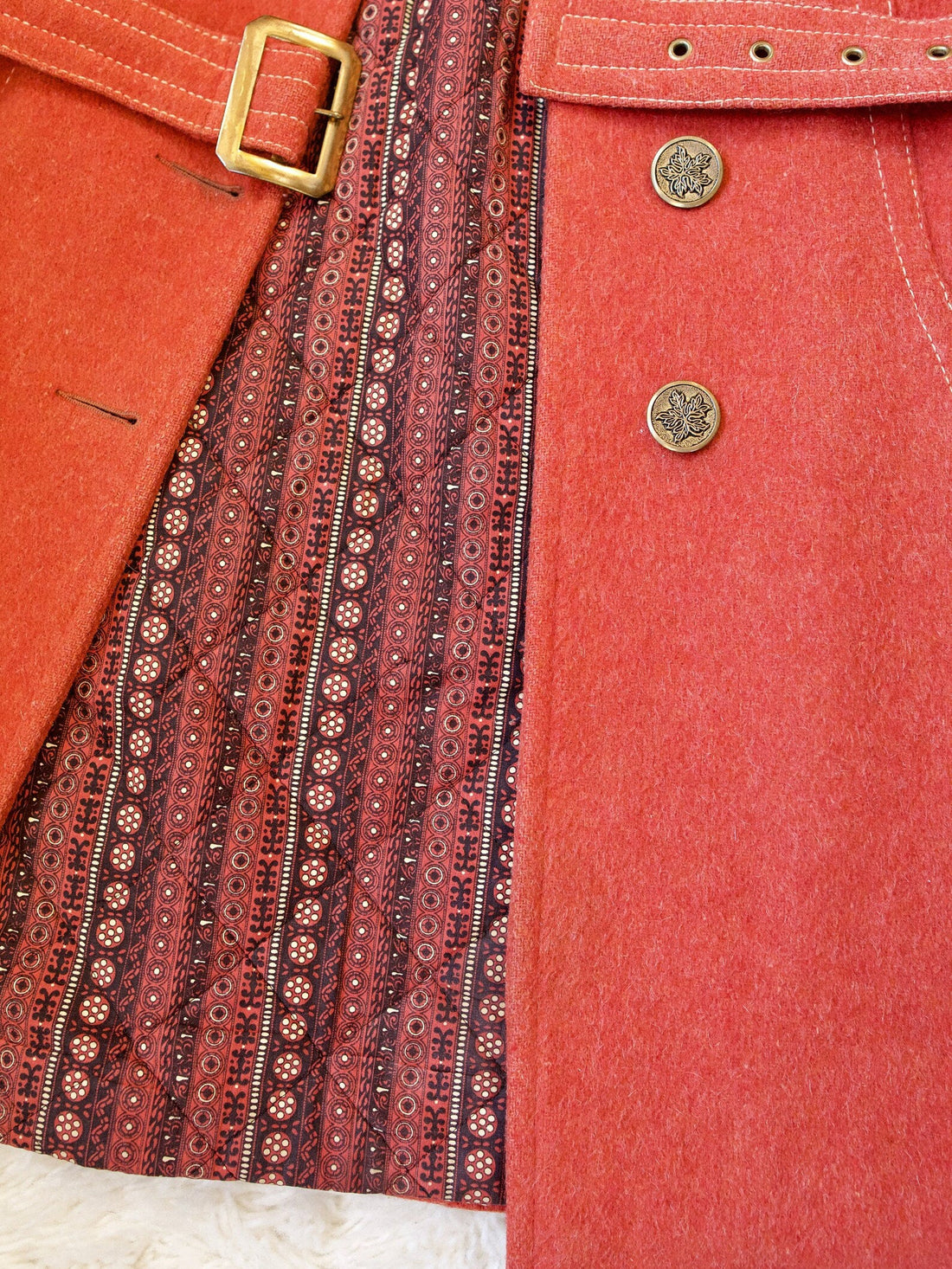 Vintage Sienna Mod Belted Coat-closiTherapi | vinTage