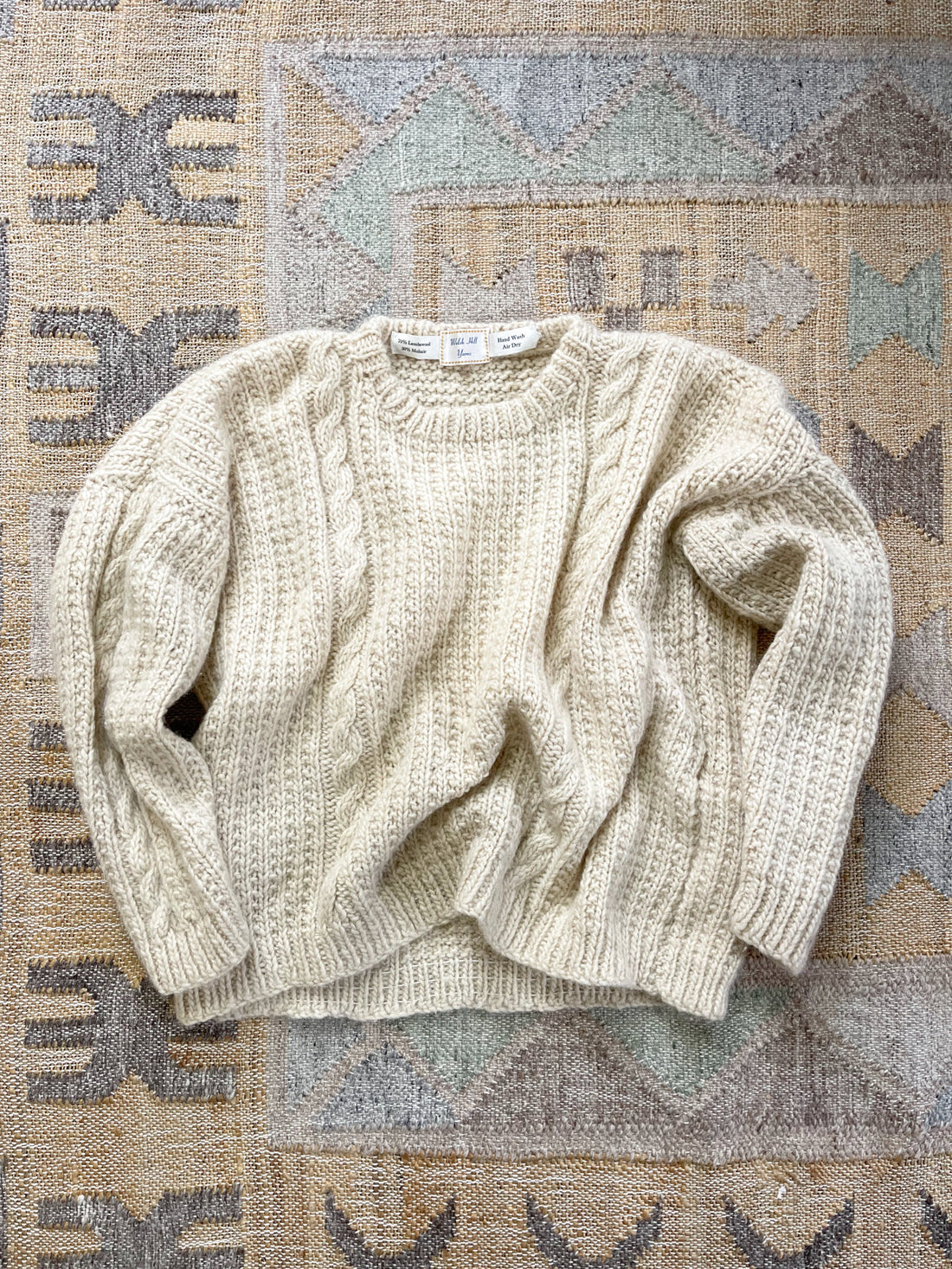 Vintage Wool Fisherman Sweater-closiTherapi | vinTage