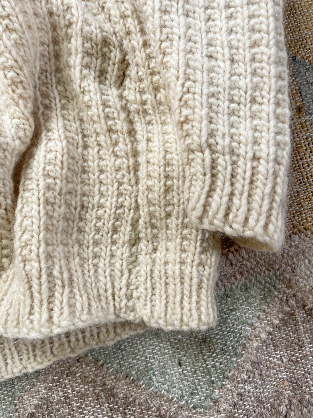 Vintage Wool Fisherman Sweater-closiTherapi | vinTage