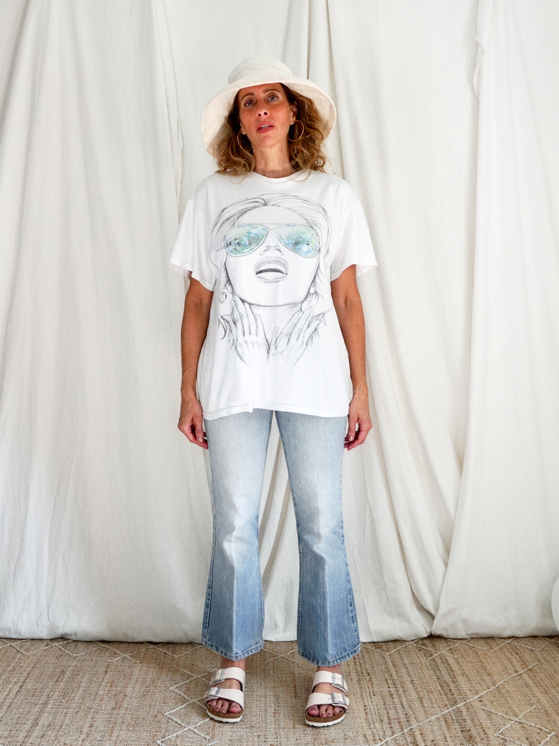 Dreaming In Aviators Graphic Tee-closiTherapi | vinTage