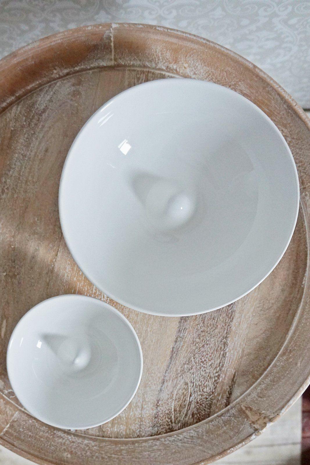 Minimalist Pure White Bowl Set-closiTherapi | vinTage