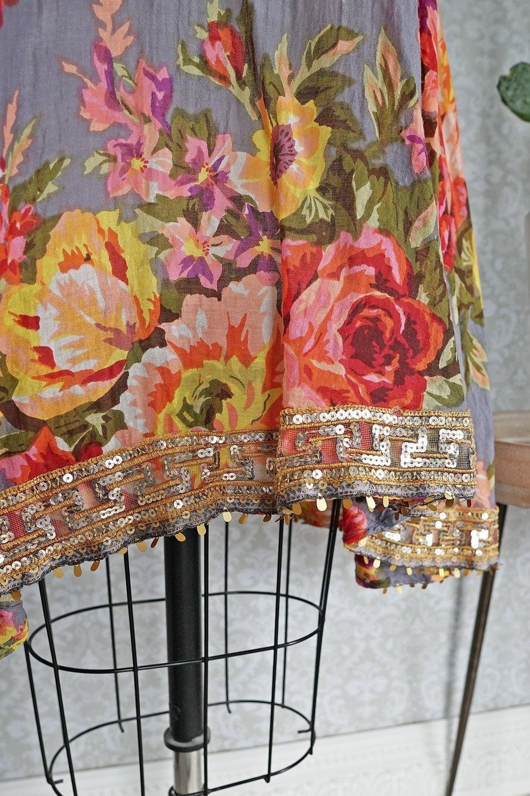 Roses Bohemian Tent Dress-closiTherapi | vinTage