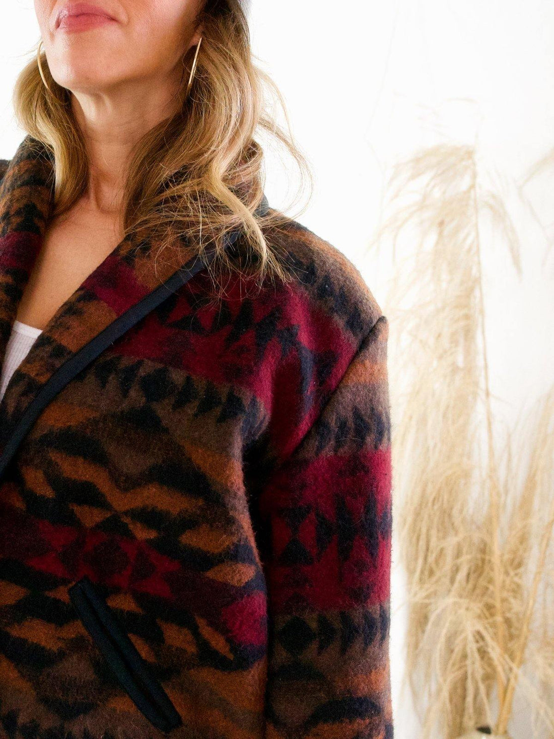 Southwestern Desert Crop Jacket-closiTherapi | vinTage