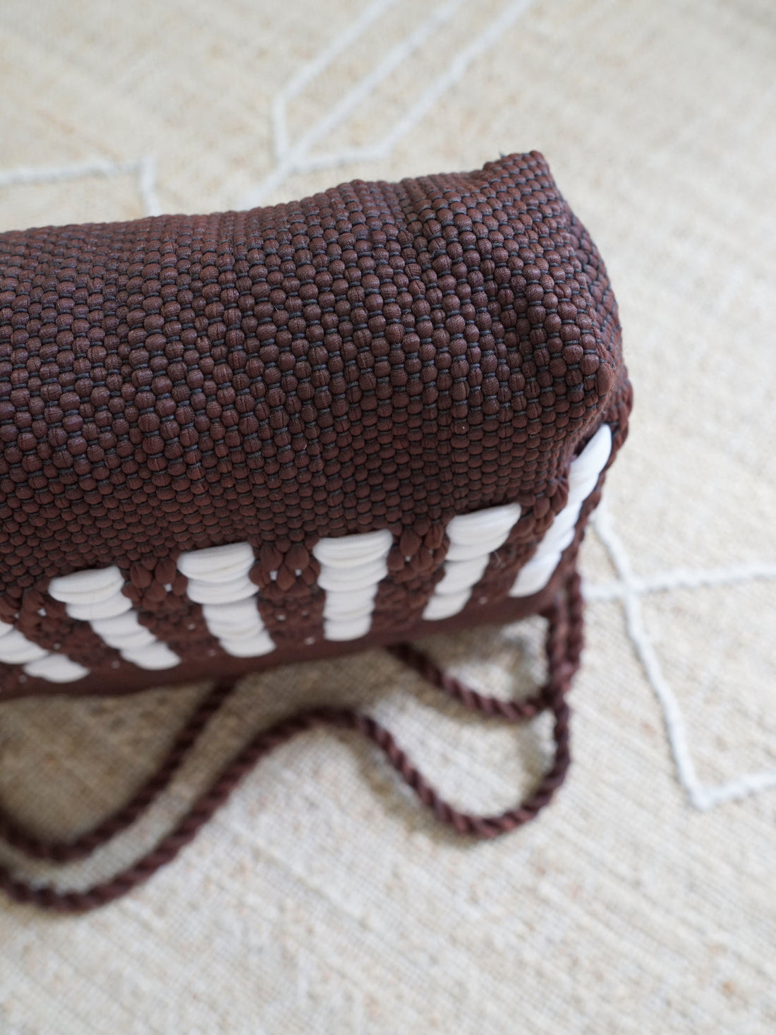 Vintage 40's Walnut Woven Bag-closiTherapi | vinTage