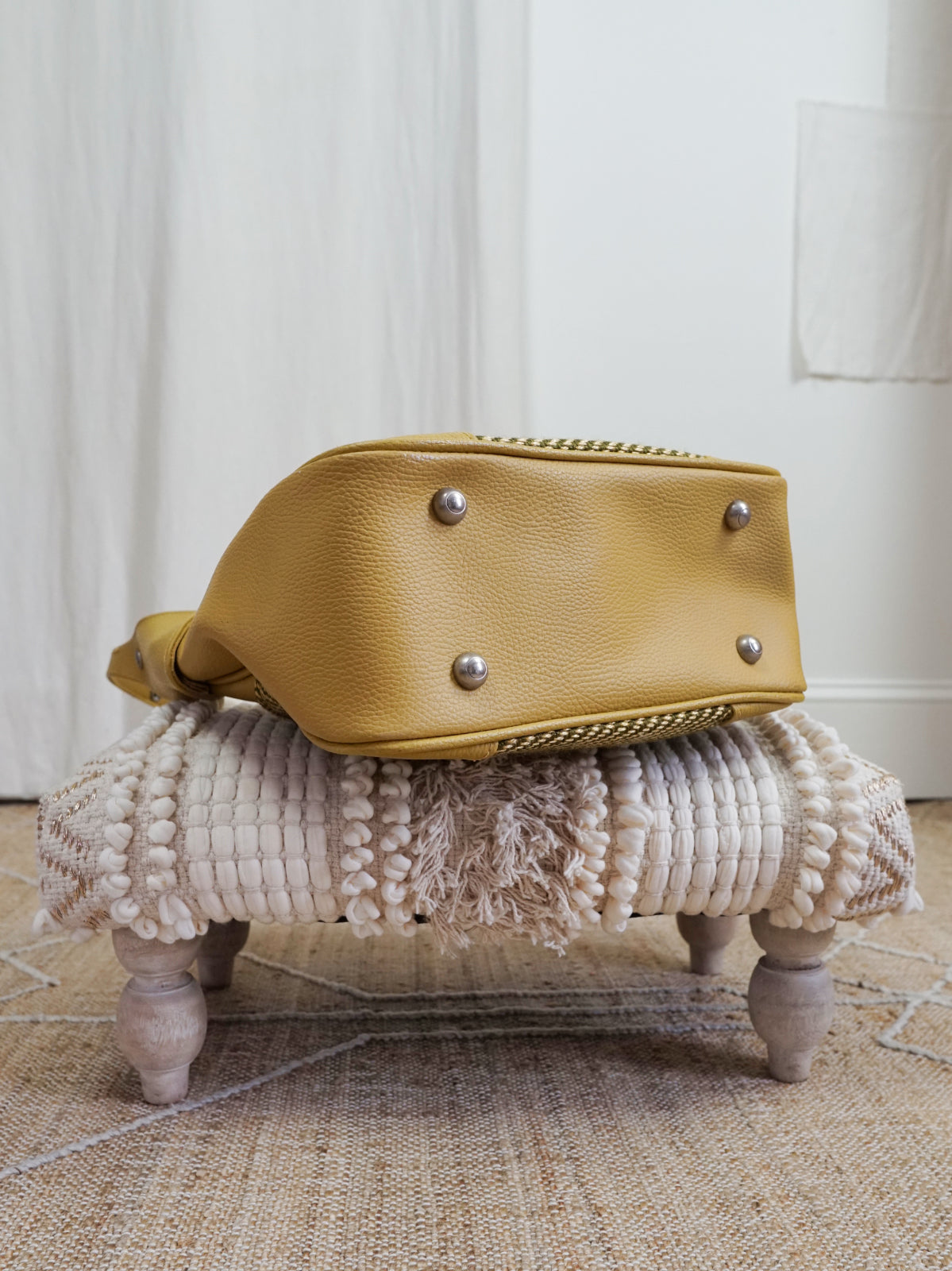 Vintage 60's Turmeric Travel Tote-closiTherapi | vinTage