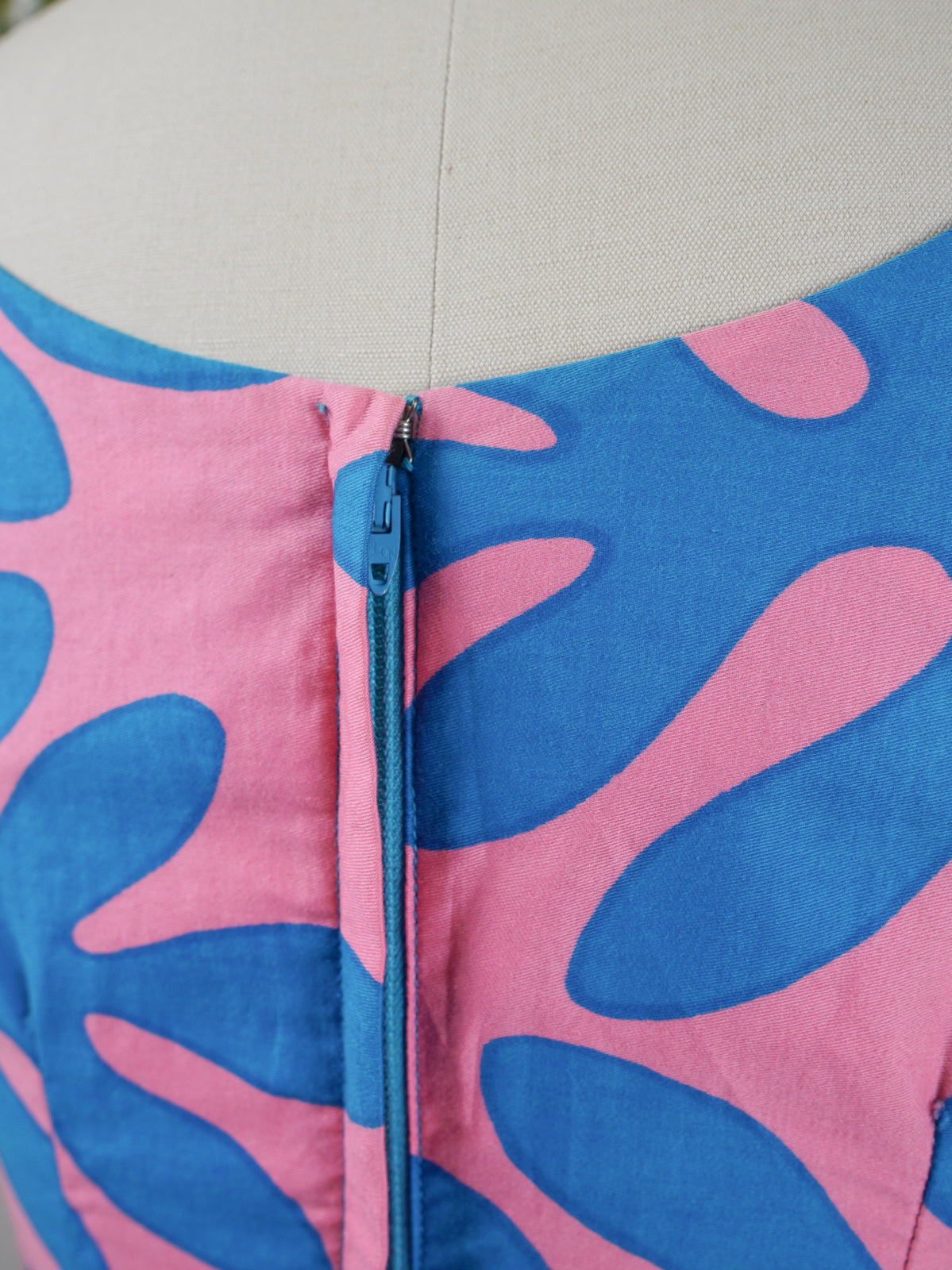 Vintage 60's Turquoise Hawaiian Dress-closiTherapi | vinTage