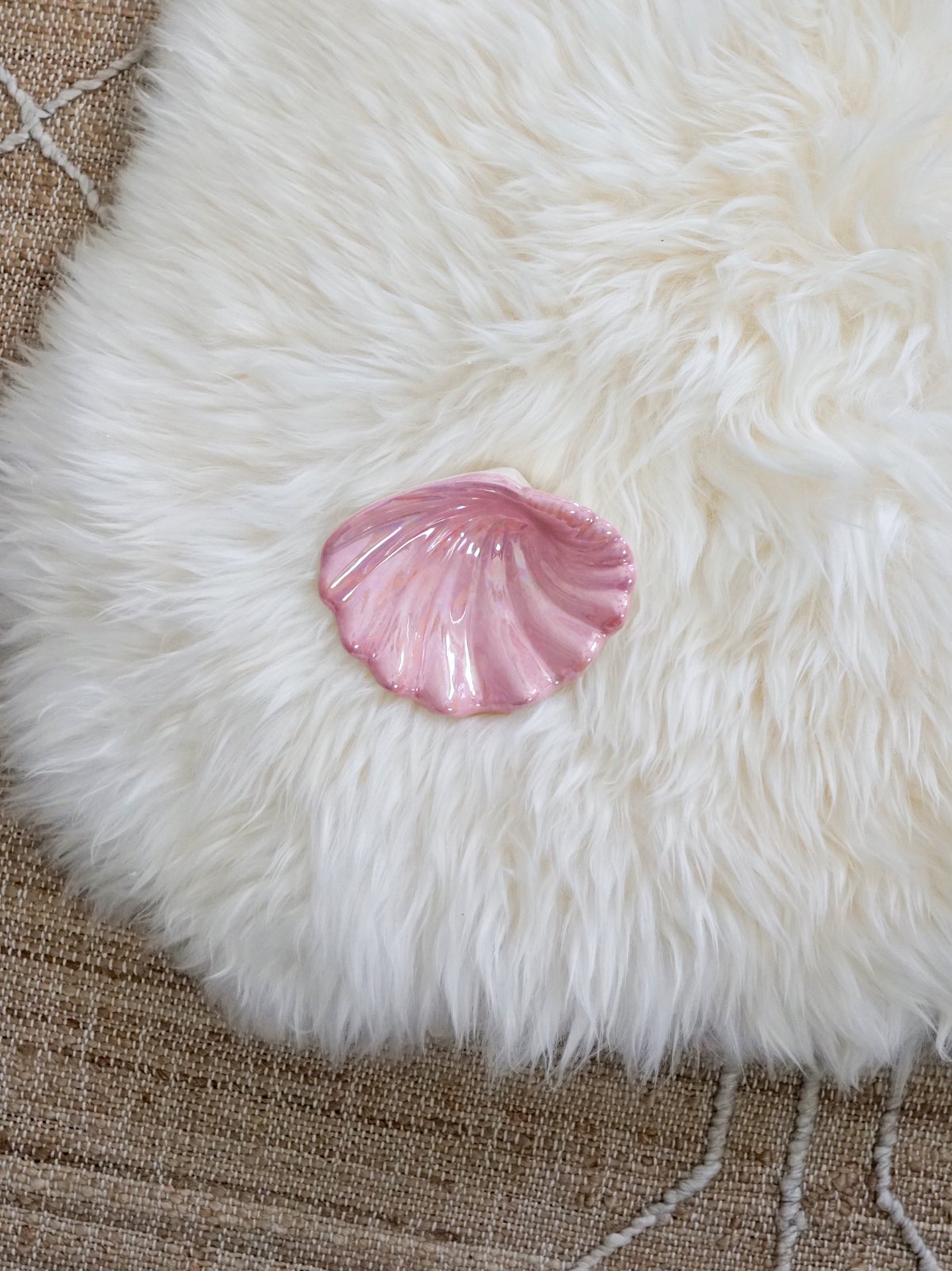 Vintage 64' Pink Shell Jewelry Dish-closiTherapi | vinTage