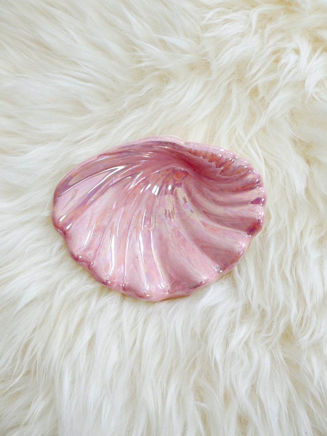 Vintage 64' Pink Shell Jewelry Dish-closiTherapi | vinTage