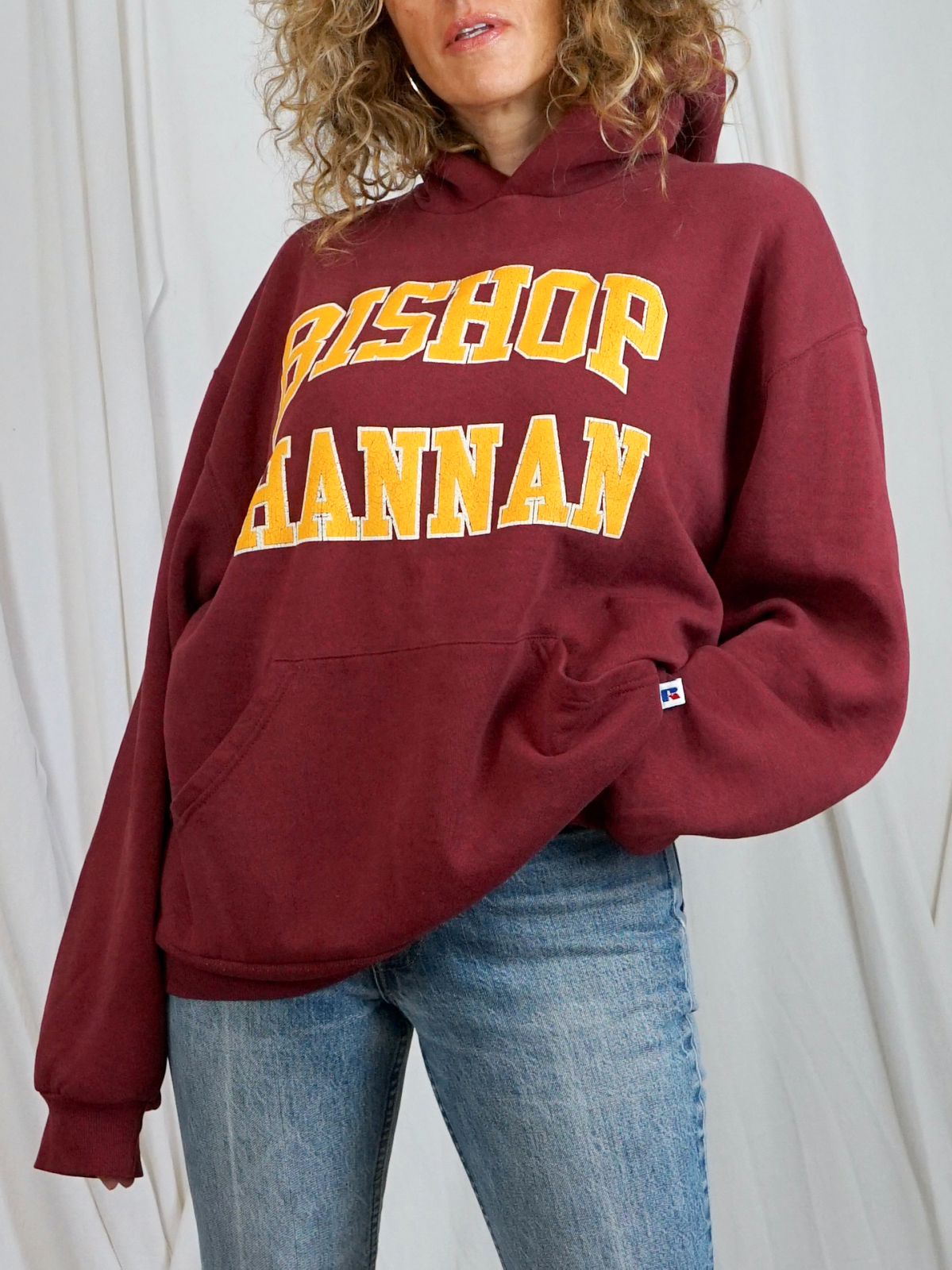 Vintage 80's Bishop Hannan Gym Sweatshirt-closiTherapi | vinTage