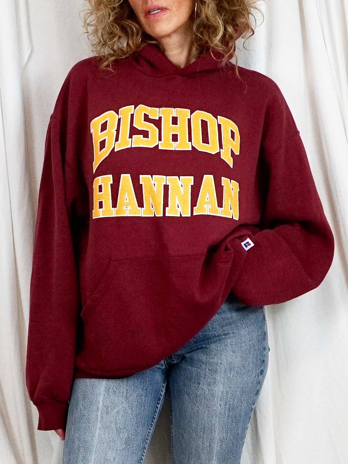 Vintage 80's Bishop Hannan Gym Sweatshirt-closiTherapi | vinTage