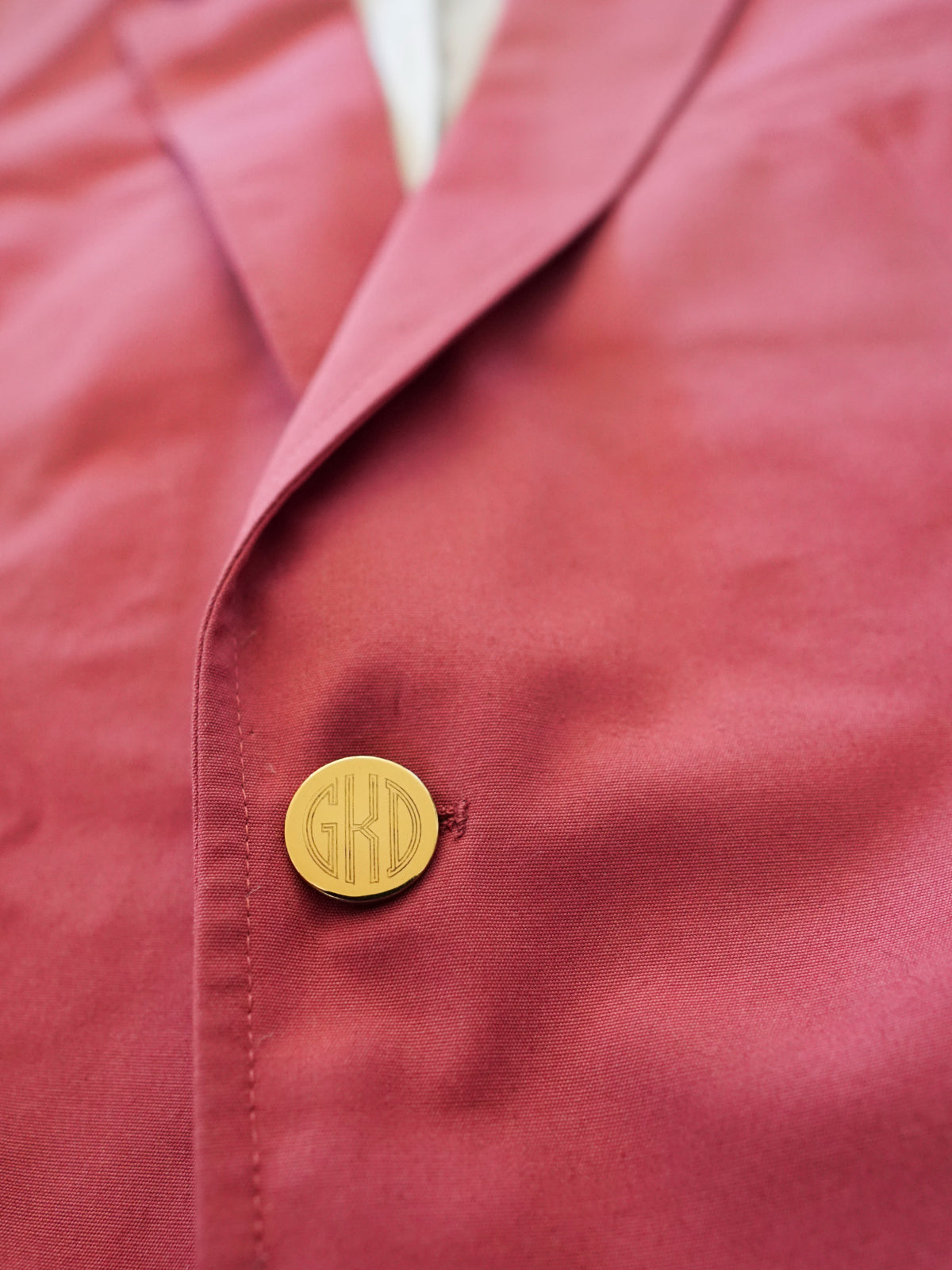Vintage 80's Dusty Rose Monogram Blazer-closiTherapi | vinTage