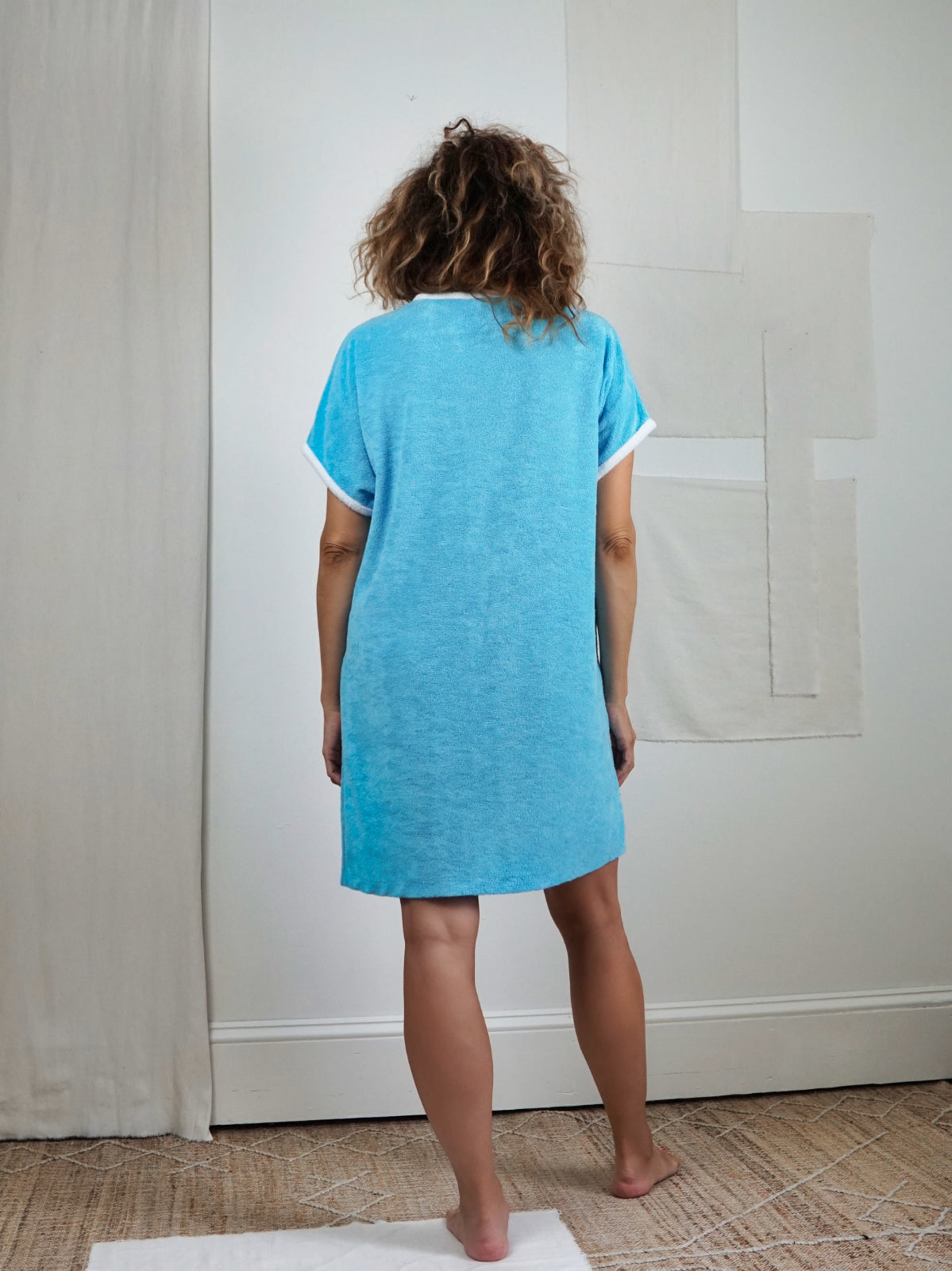 Vintage 80's Terrycloth Lounge Dress-closiTherapi | vinTage
