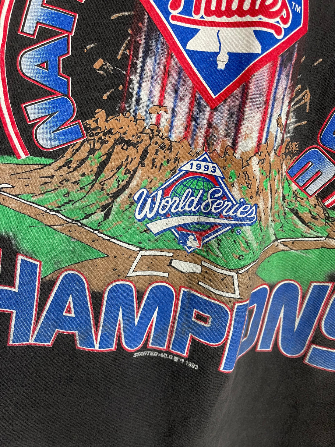 Vintage 93' Philadelphia Phillies World Series Tee-closiTherapi | vinTage