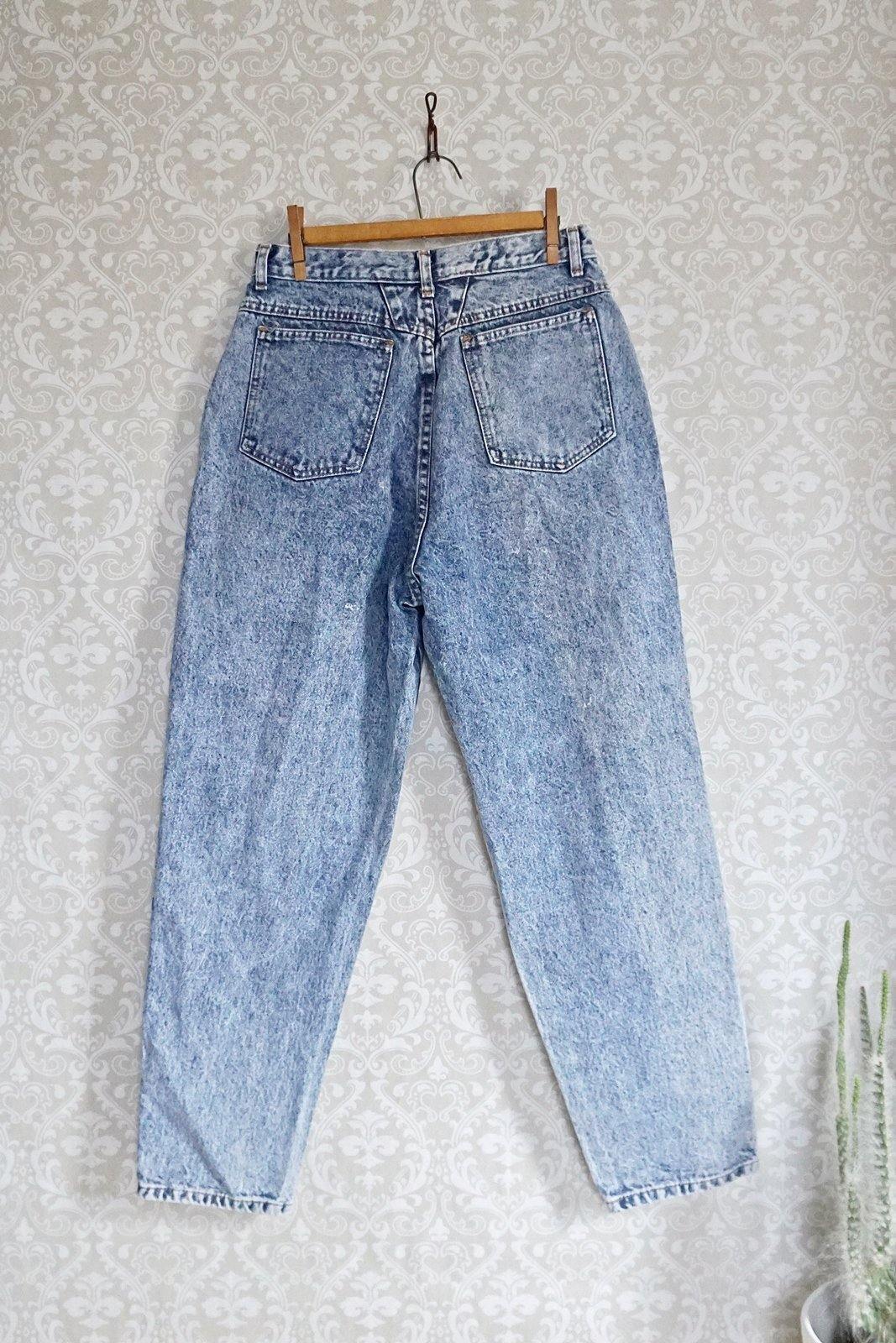 Vintage Acid Wash Jeans - 30