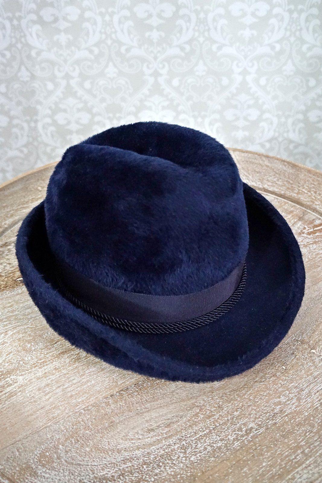 Vintage Bandbox Wool Fedora-closiTherapi | vinTage
