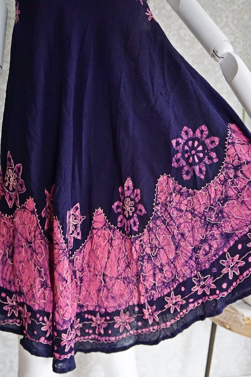 Vintage Batik Bohemain Tent Dress-closiTherapi | vinTage