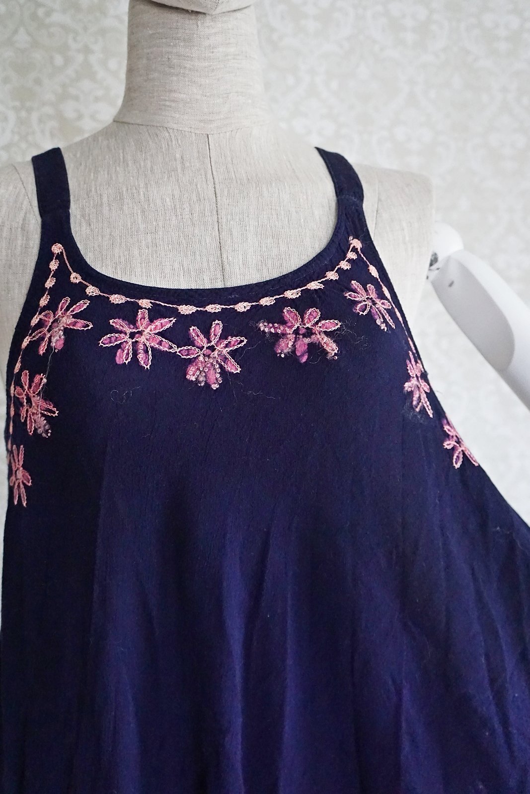 Vintage Batik Bohemain Tent Dress-closiTherapi | vinTage
