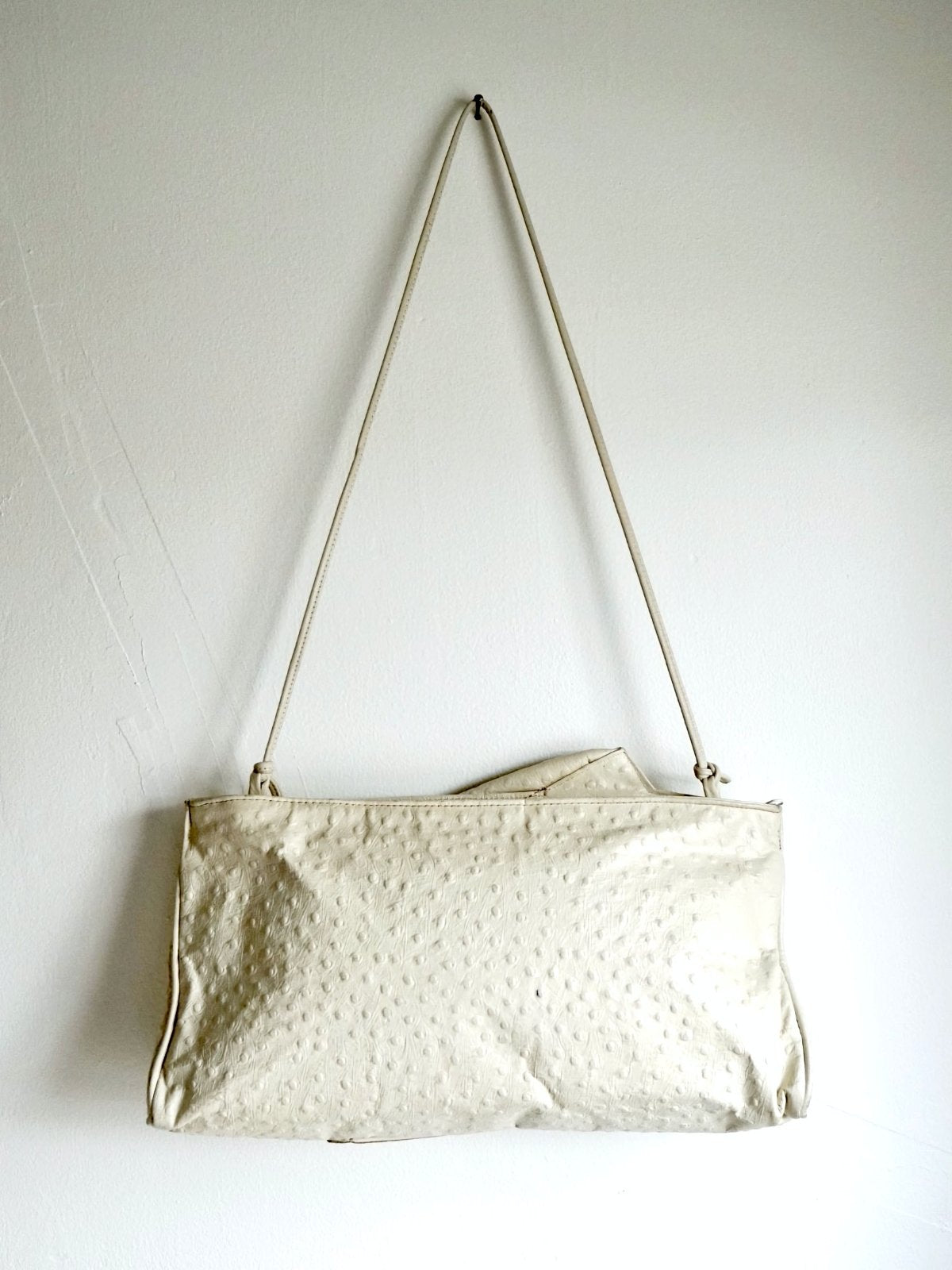 Vintage Bird Motif Leather Bag-closiTherapi | vinTage