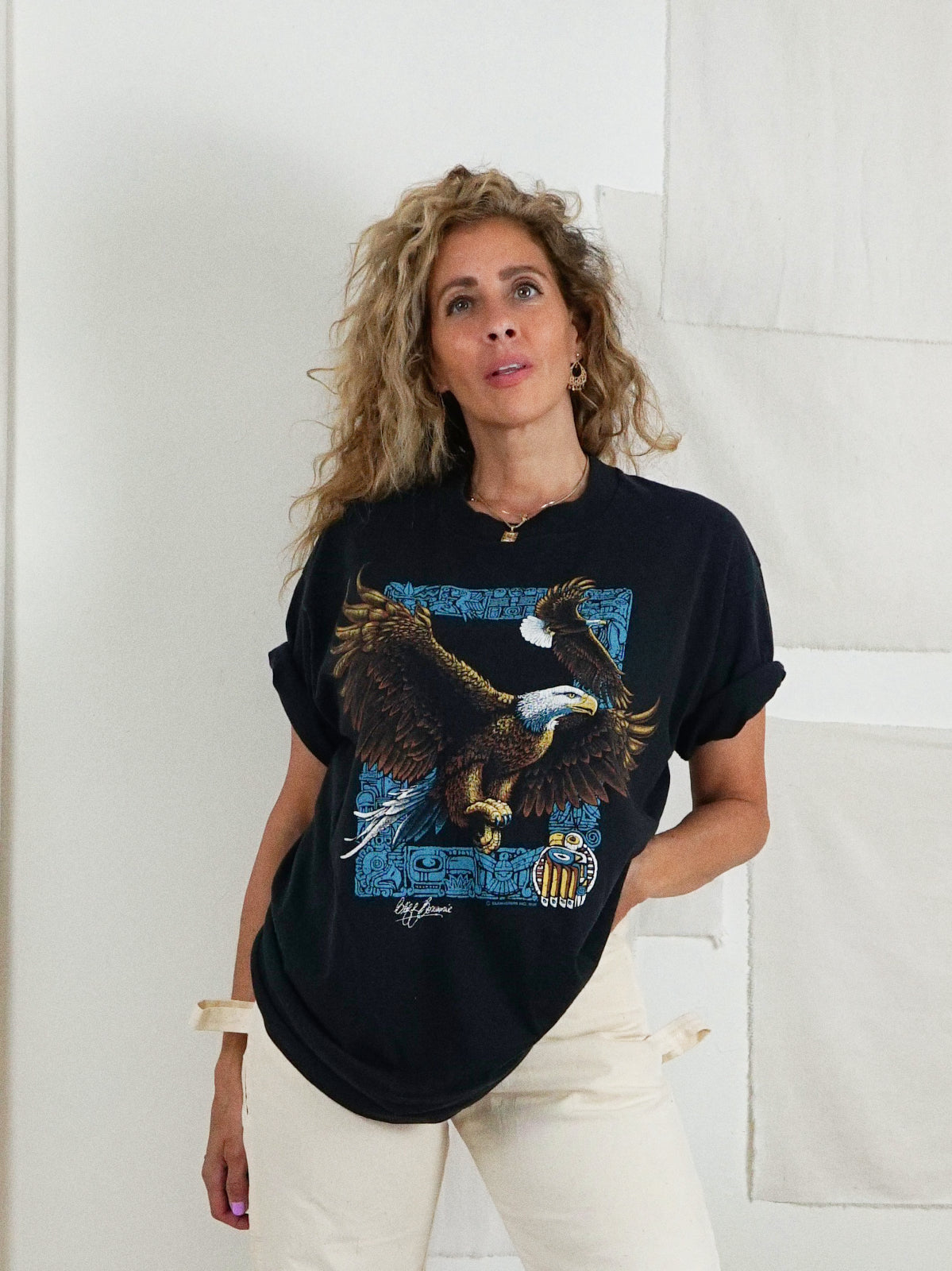 Vintage Bliff Bonamie Canada Eagle Tee-closiTherapi | vinTage