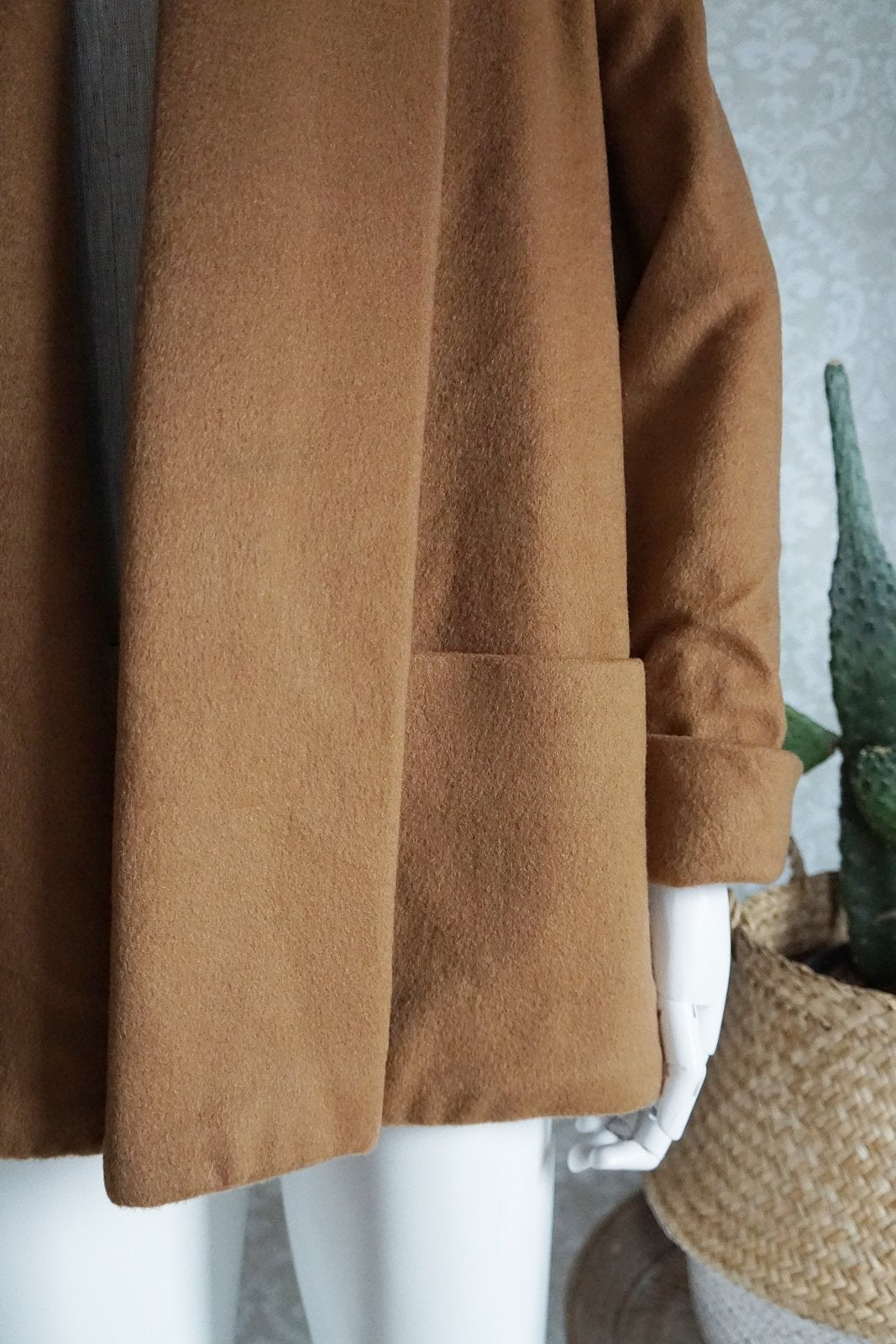 Vintage Cashmere Swing Coat – therapi