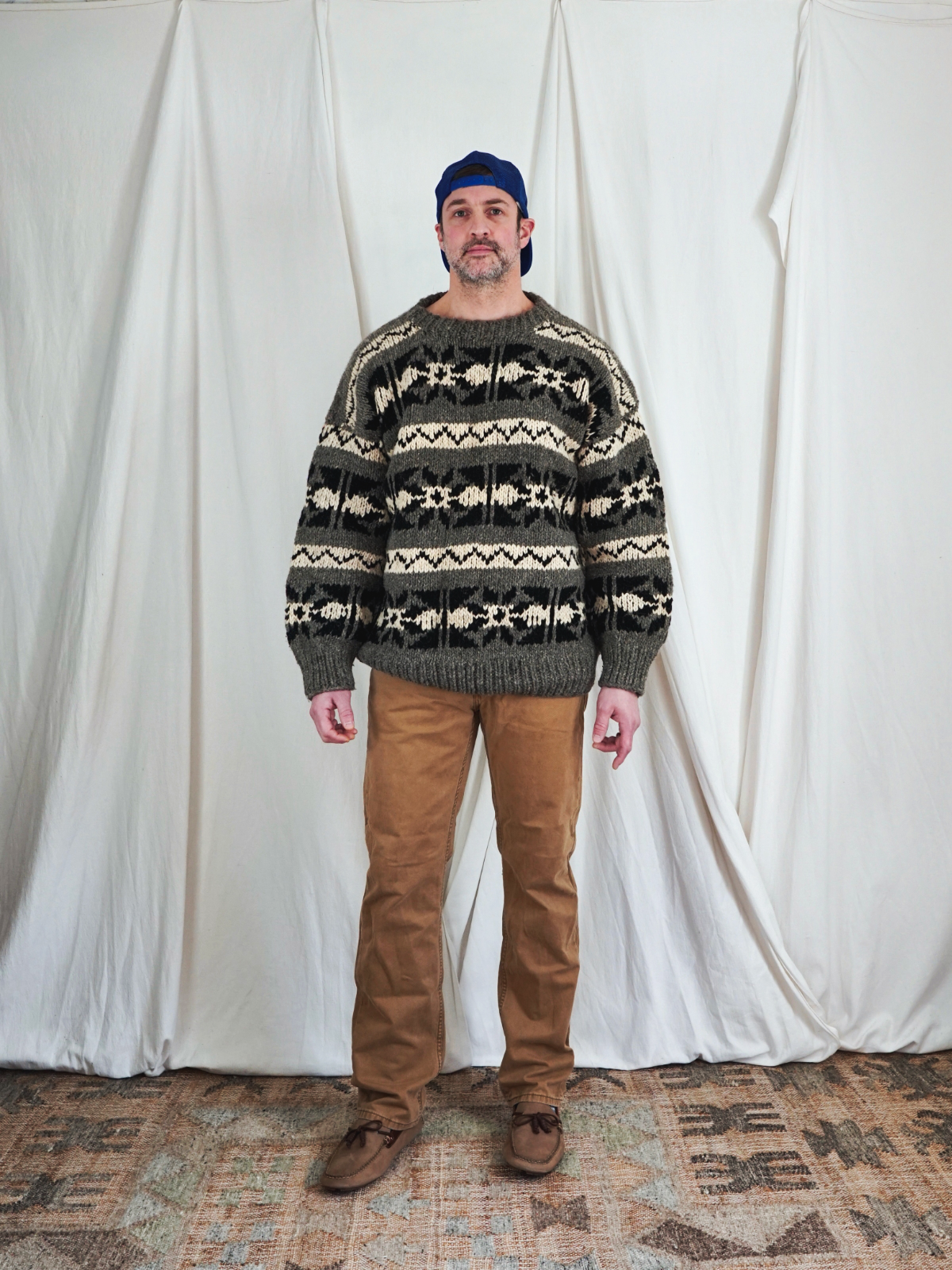 Vintage Chunky Knit Wool Sweater-closiTherapi | vinTage