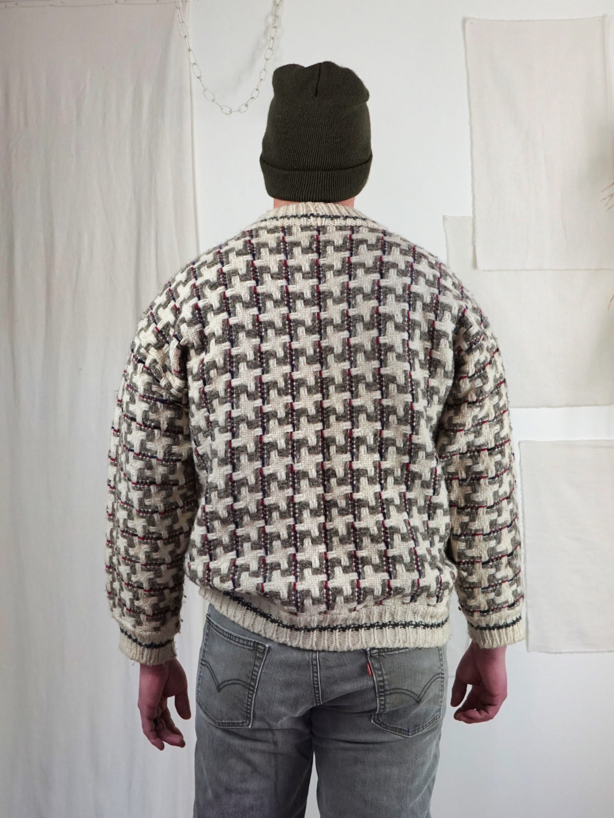 Vintage Chunky Wool Sweater-closiTherapi | vinTage