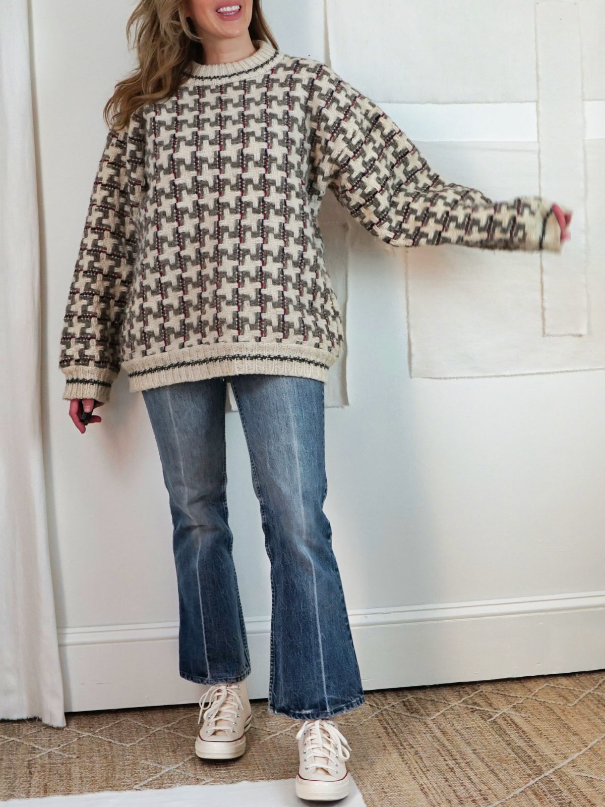 Vintage Chunky Wool Sweater-closiTherapi | vinTage
