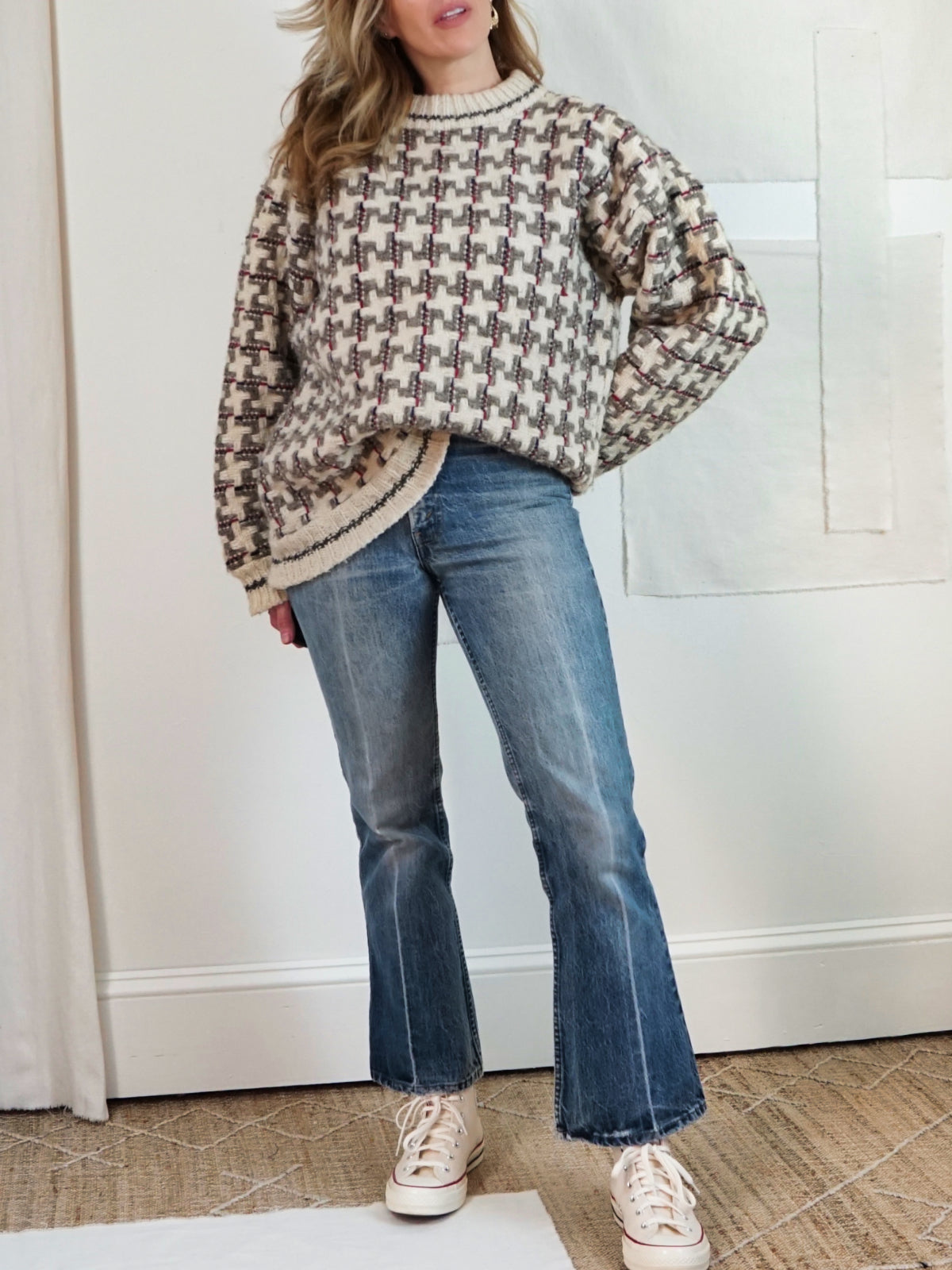 Vintage Chunky Wool Sweater-closiTherapi | vinTage