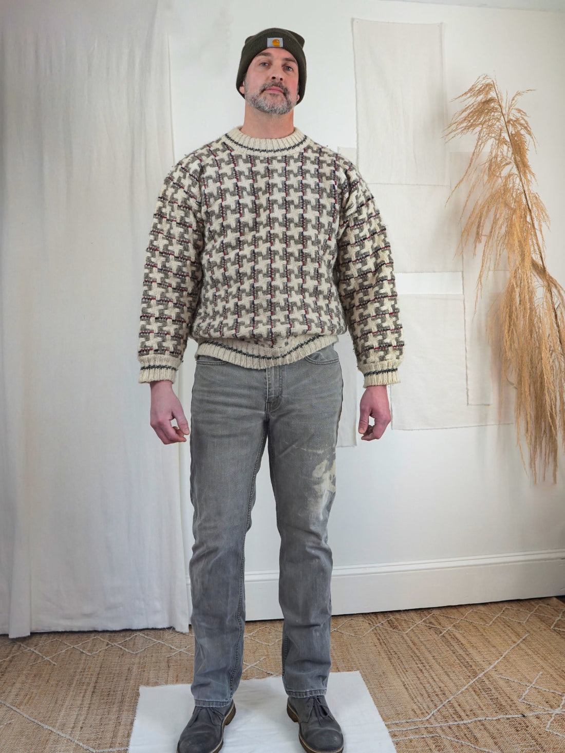 Vintage Chunky Wool Sweater-closiTherapi | vinTage