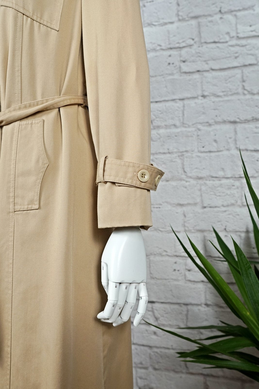 Vintage Classic Hooded Trench Coat-closiTherapi | vinTage