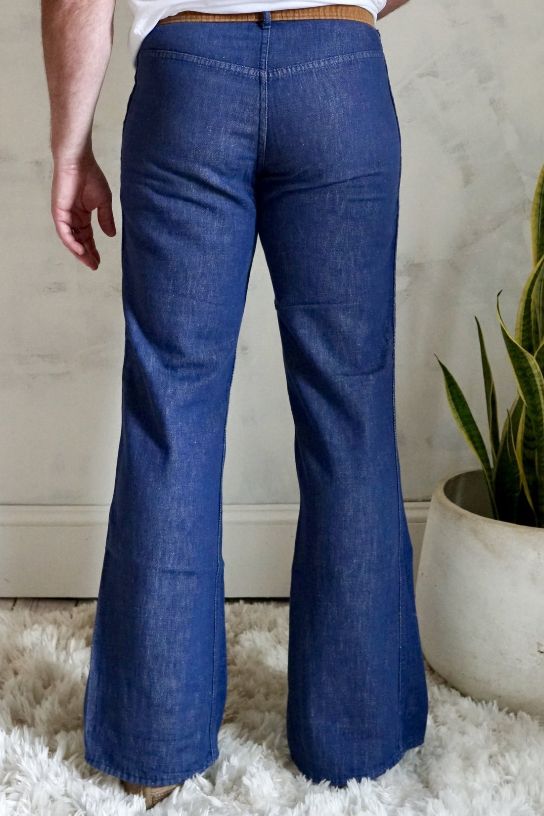 Vintage Contrast Pocket Denim Jeans - 33" Waist-closiTherapi | vinTage