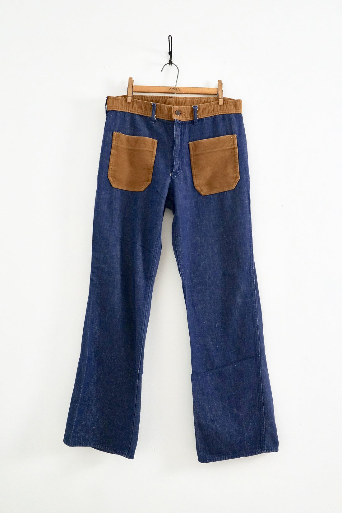 Vintage Contrast Pocket Denim Jeans - 33" Waist-closiTherapi | vinTage