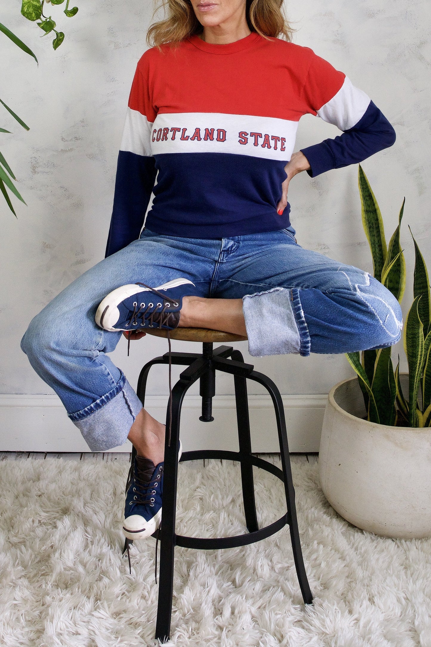 Vintage Cortland State College Tee-closiTherapi | vinTage