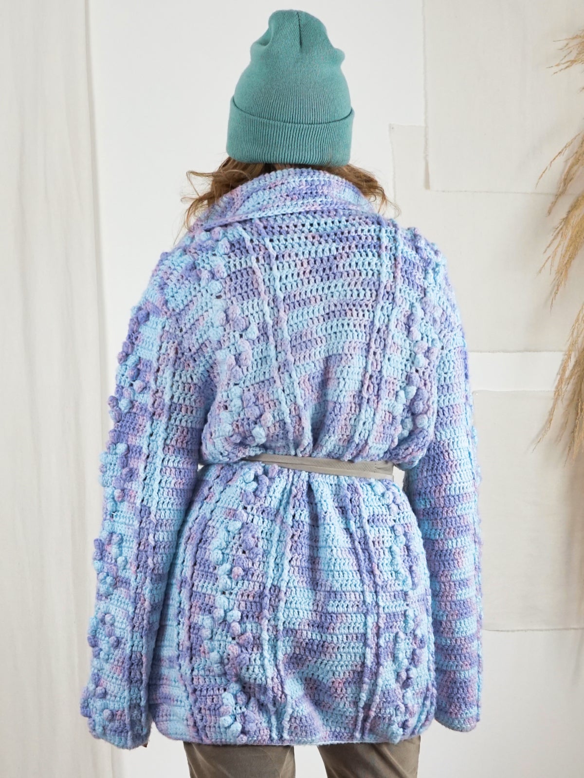 Vintage Crochet Space Dye Skyline Sweater-closiTherapi | vinTage