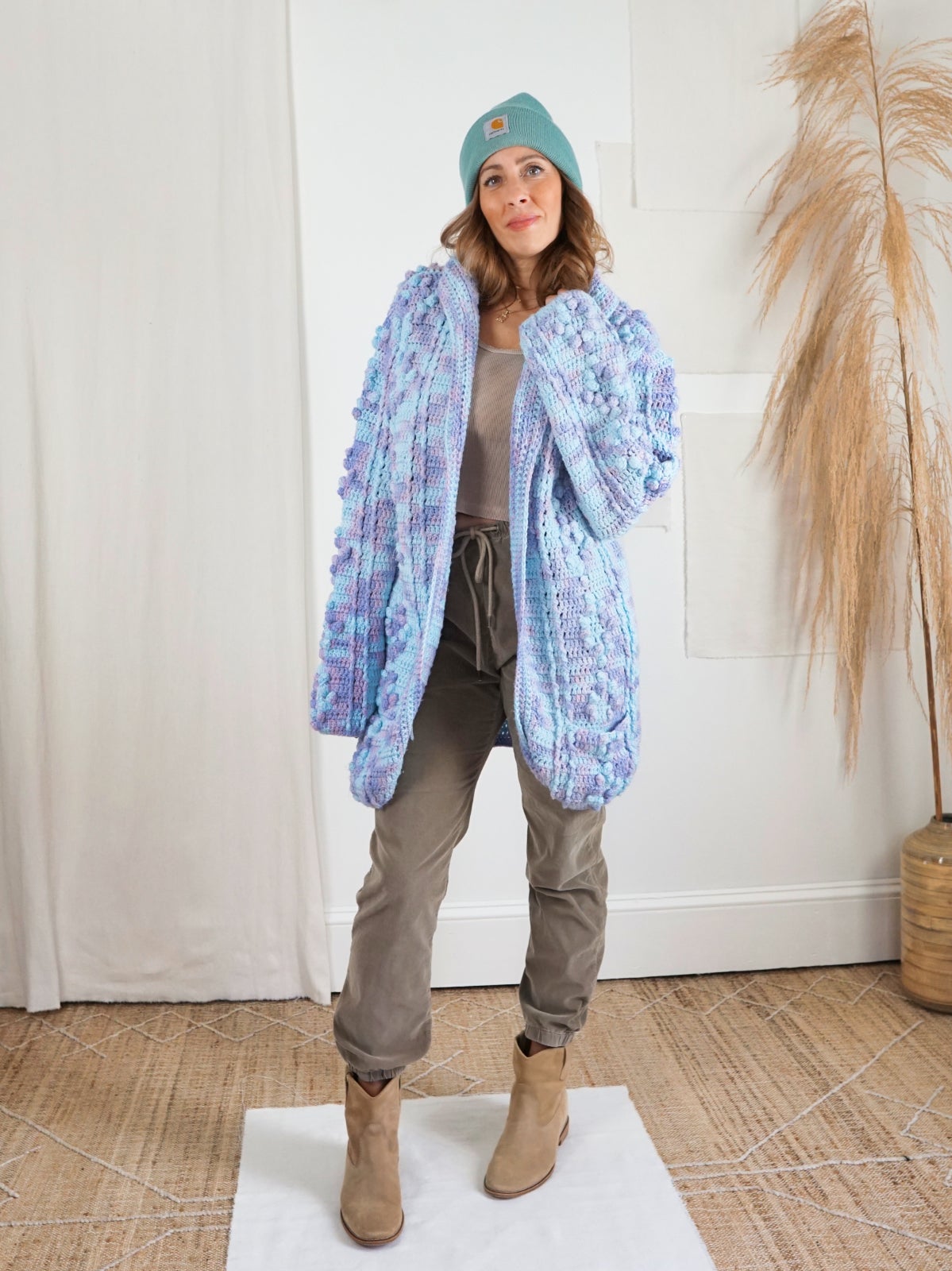 Vintage Crochet Space Dye Skyline Sweater-closiTherapi | vinTage