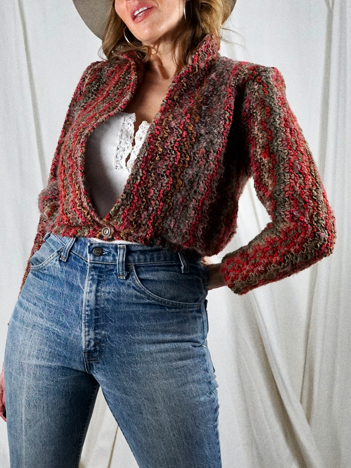 Vintage Desert Crop Sweater – therapi