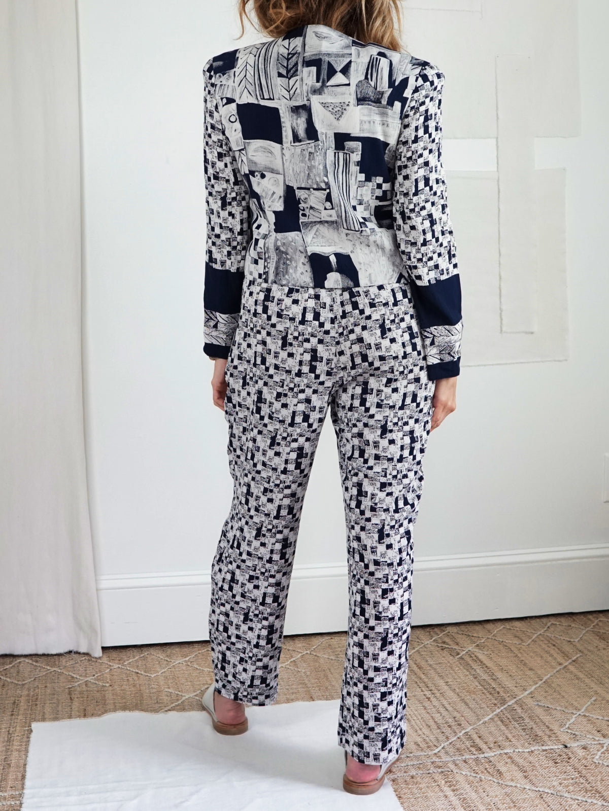 Vintage Digital Print Pant Set-closiTherapi | vinTage
