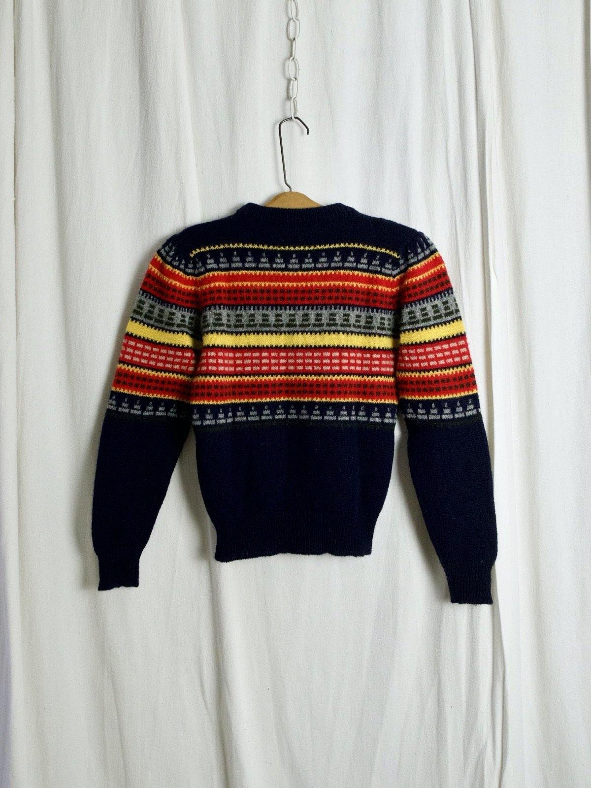 Vintage Fair Isle Wool Sweater-closiTherapi | vinTage