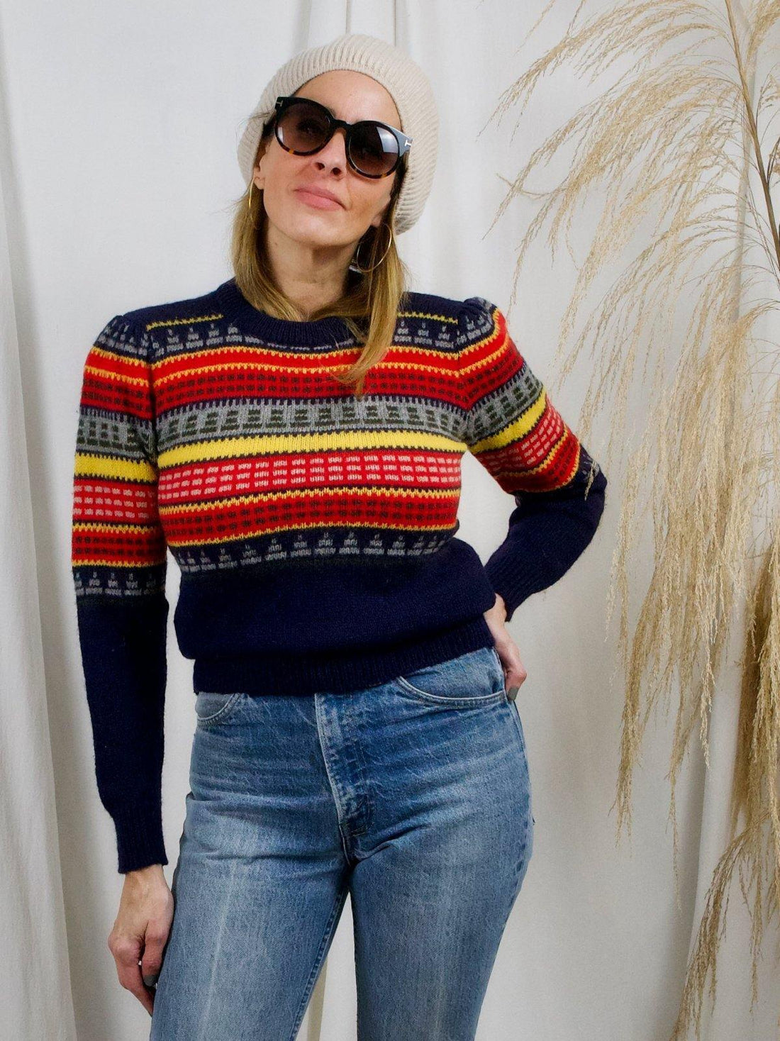 Vintage Fair Isle Wool Sweater-closiTherapi | vinTage