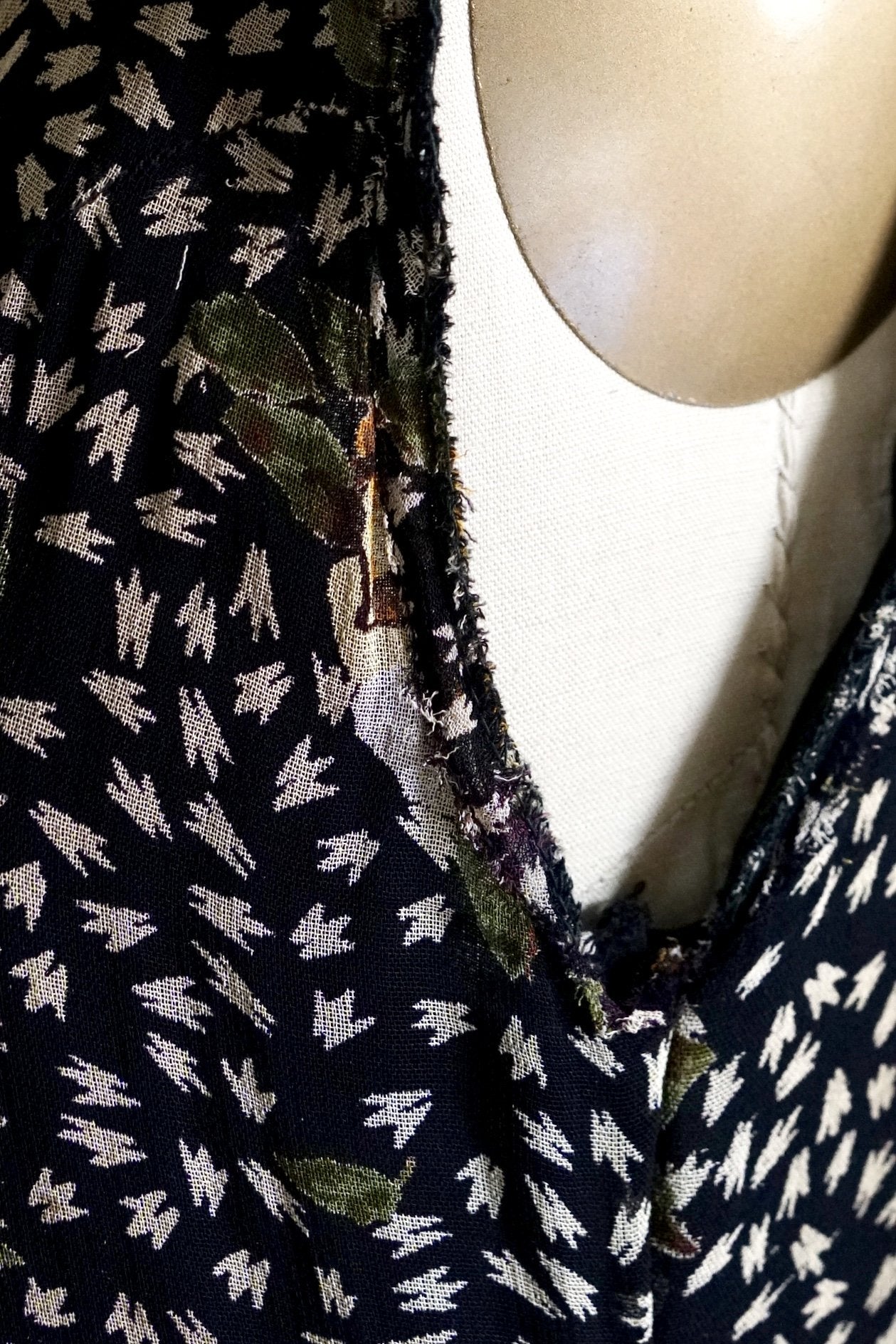 Vintage Floral Maxi Dress-closiTherapi | vinTage
