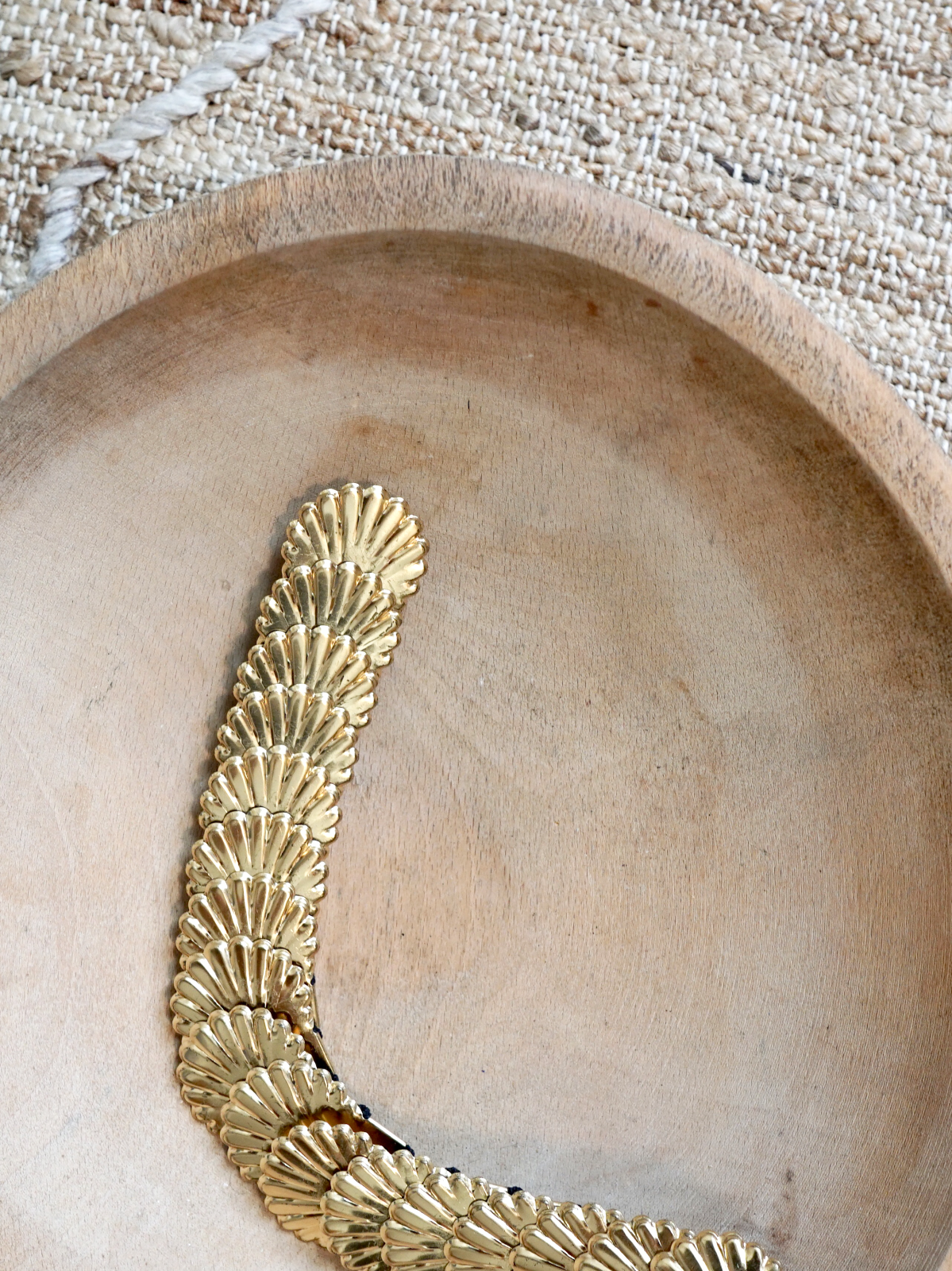 Vintage Gold Seashell Stretch Belt-closiTherapi | vinTage