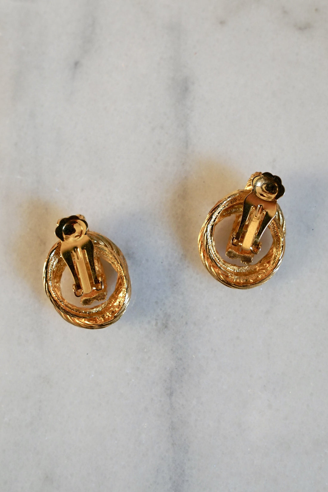 Vintage Golden Rope Earrings-closiTherapi | vinTage