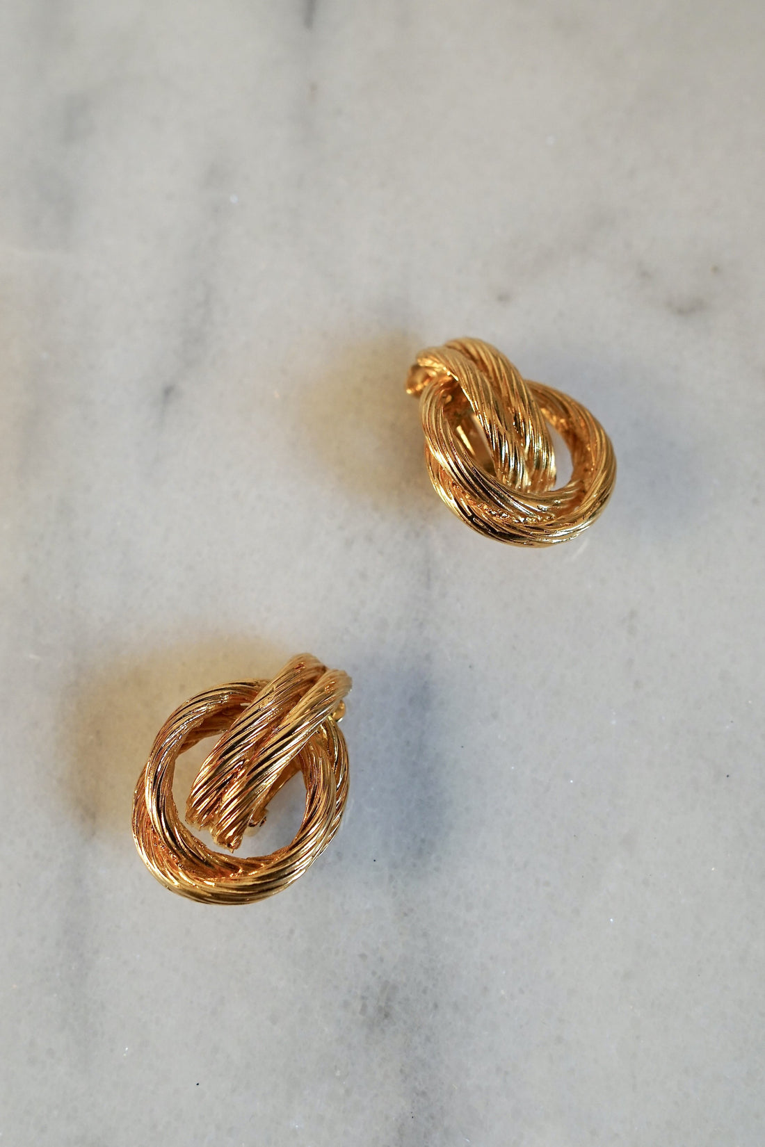 Vintage Golden Rope Earrings-closiTherapi | vinTage
