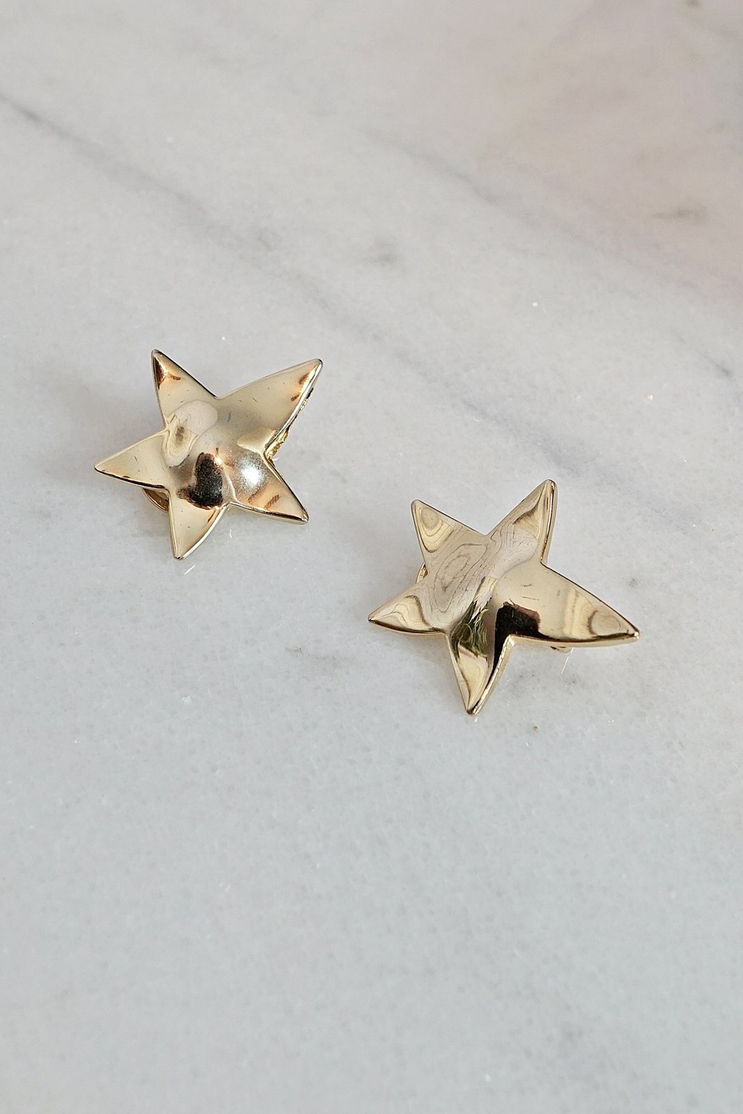Vintage Golden Super Star Earrings-closiTherapi | vinTage