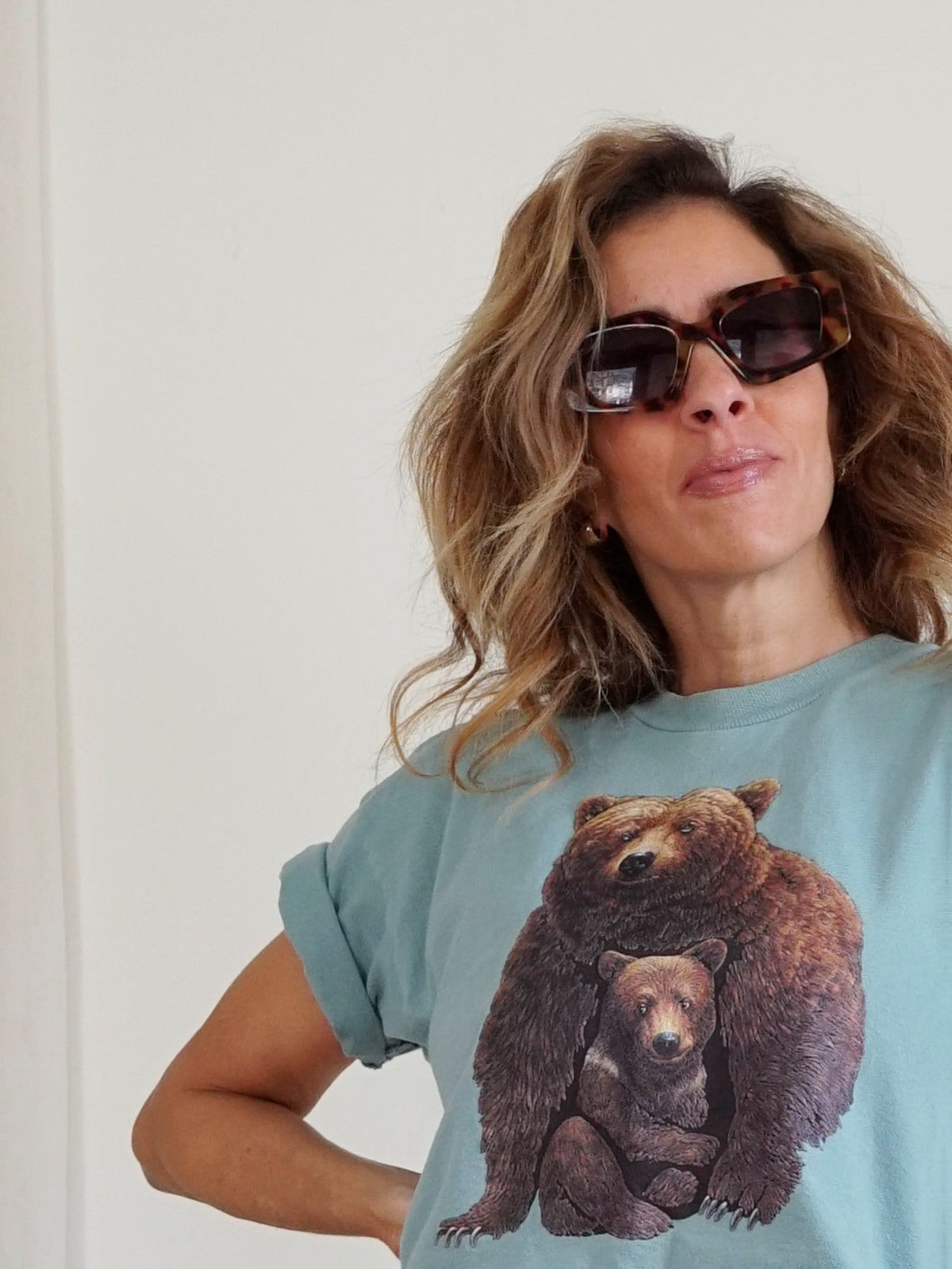Vintage Grizzly Bear Tee-closiTherapi | vinTage