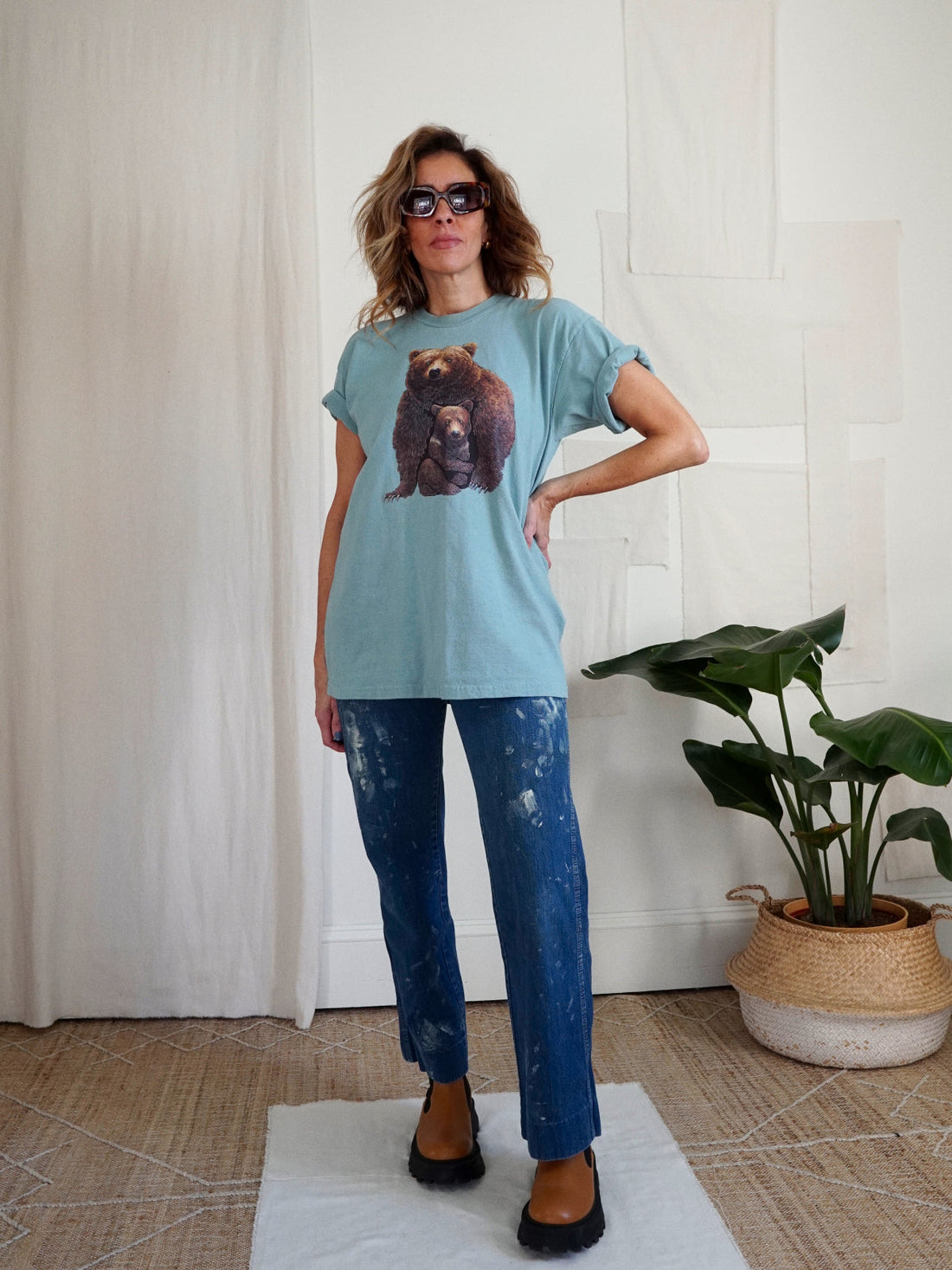 Vintage Grizzly Bear Tee-closiTherapi | vinTage