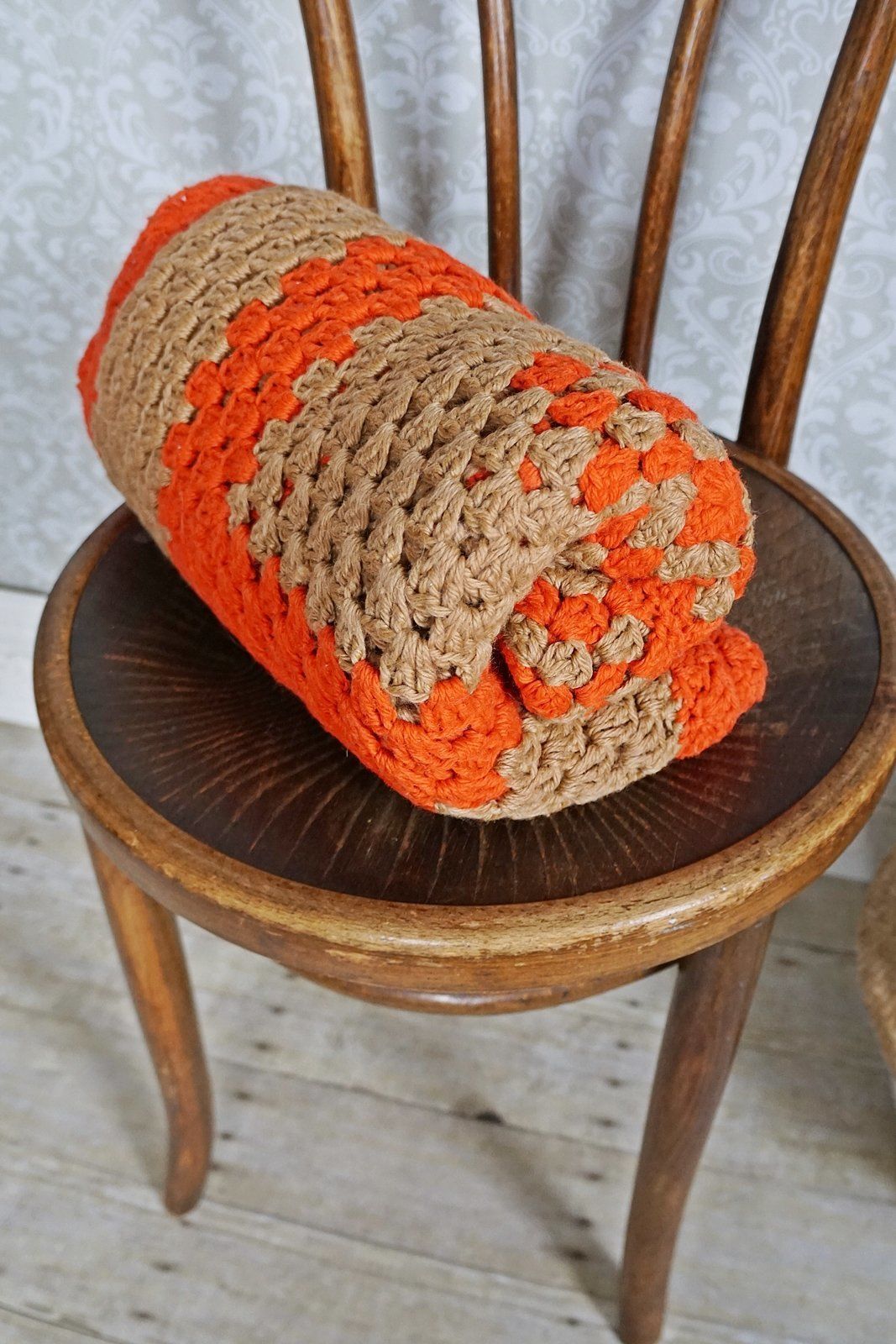Vintage Hand Crocheted Lap Blanket-closiTherapi | vinTage
