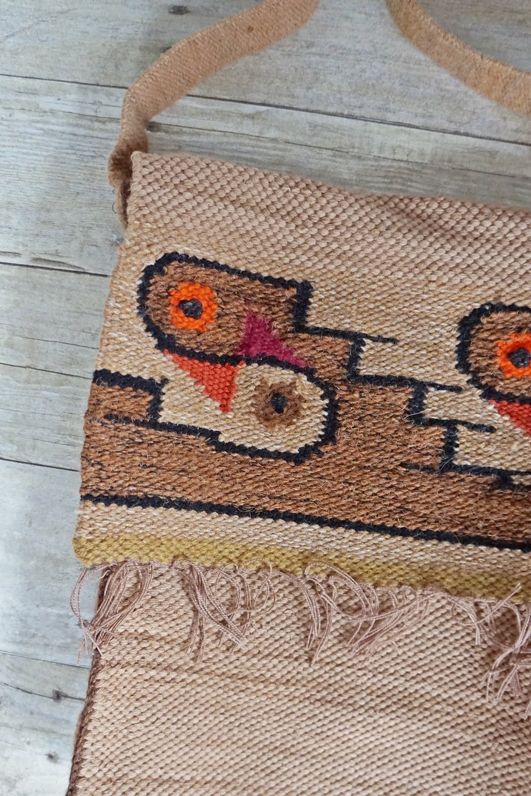 Vintage Hand Woven Boho Crossbody Bag-closiTherapi | vinTage