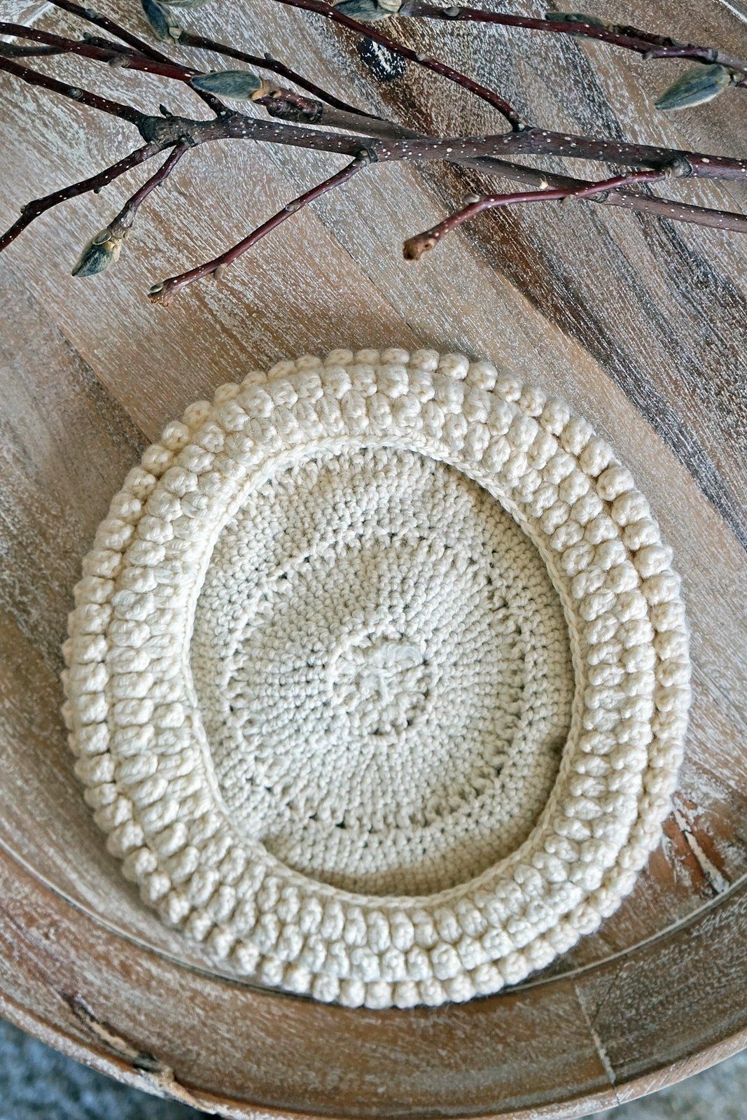 Vintage Handknit Cozy Wool Beret-closiTherapi | vinTage