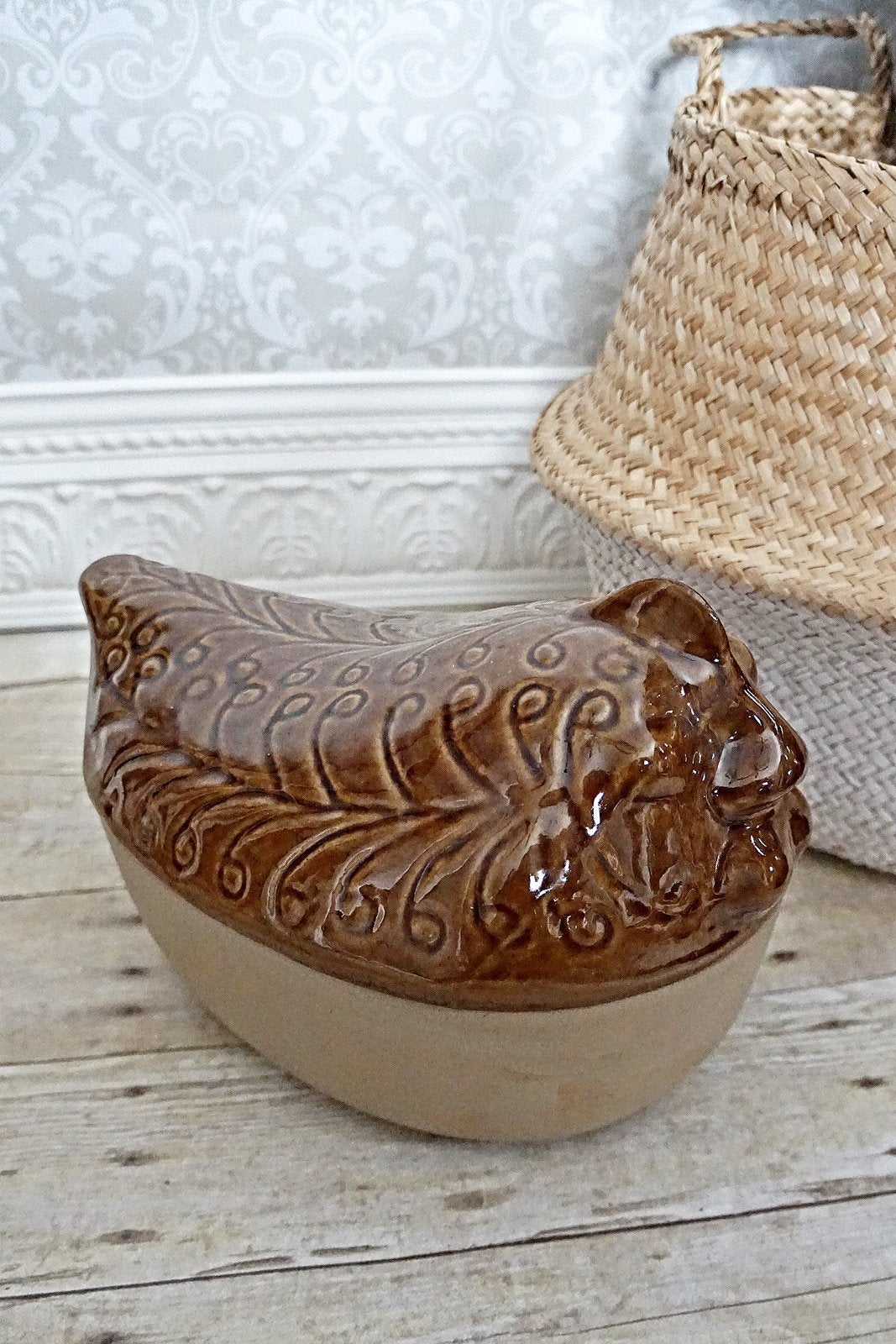 Vintage Handmade Ceramic/Stoneware Baking Dish-closiTherapi | vinTage